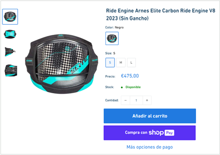 Ride Engine Arnes Elite Carbon Ride Engine V8