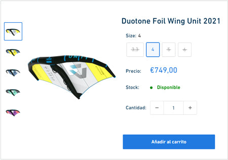 Duotone Foil Wing Unit 2021