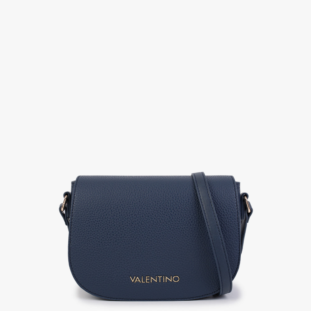 Image of Valentino Bags Womens Superman Saddle Bag In Blue