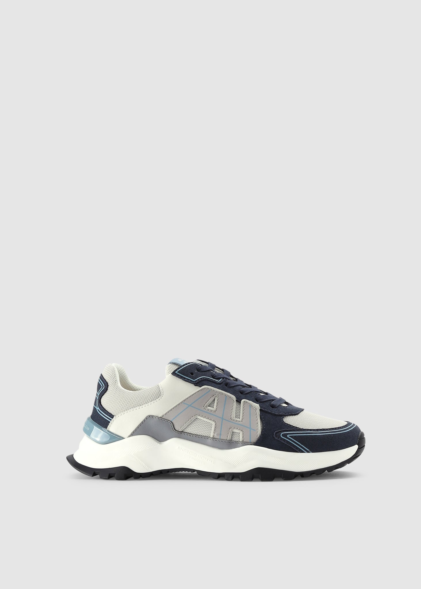 Image of Android Homme Mens Ah One Trainers In Navy