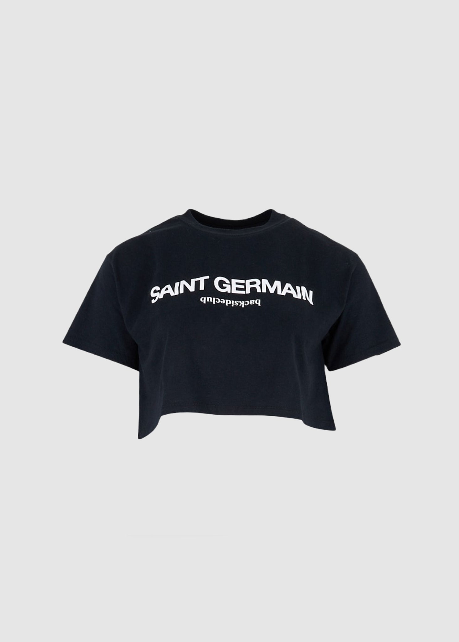 Backside Club Womens St Germain Cropped T-Shirt