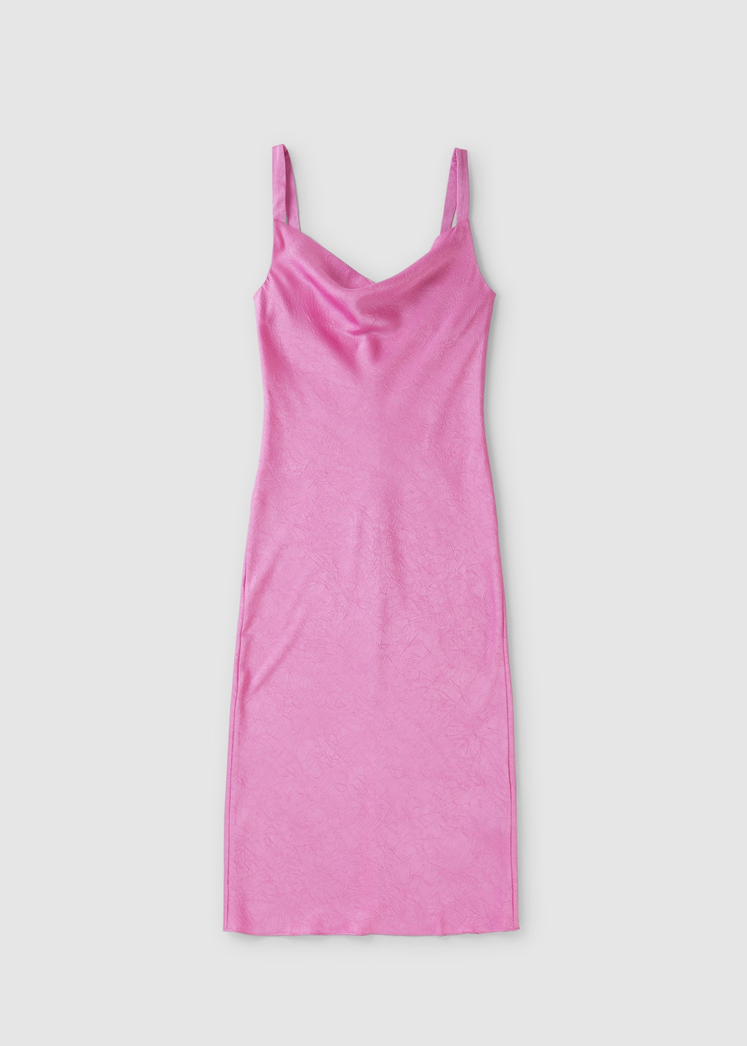Image of Baum Und Pferdgarten Womens Agamora Slip Dress In Fuchsia Pink