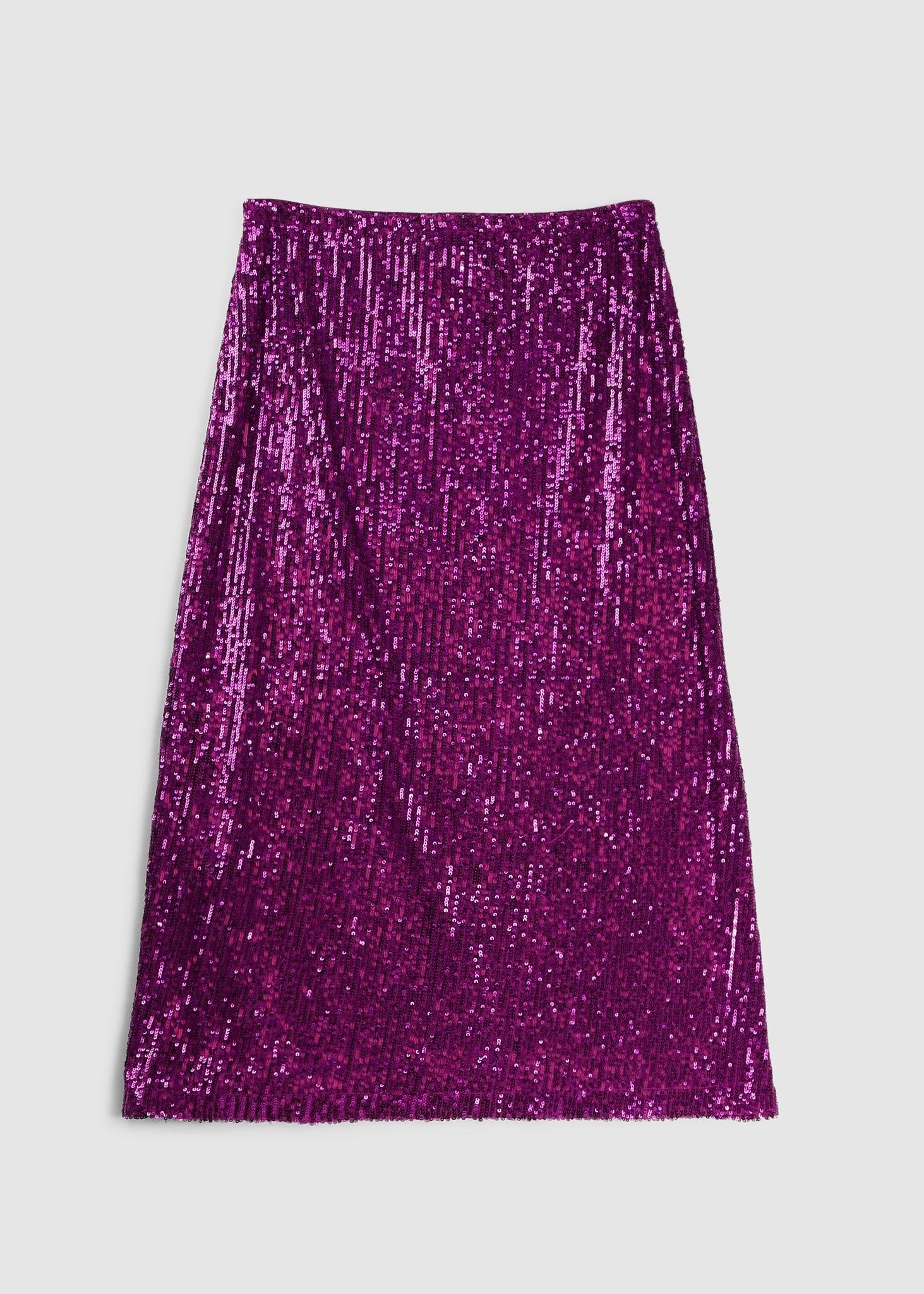 Image of Baum Und Pferdgarten Womens Jolette Sequin Skirt In Violet Sequin