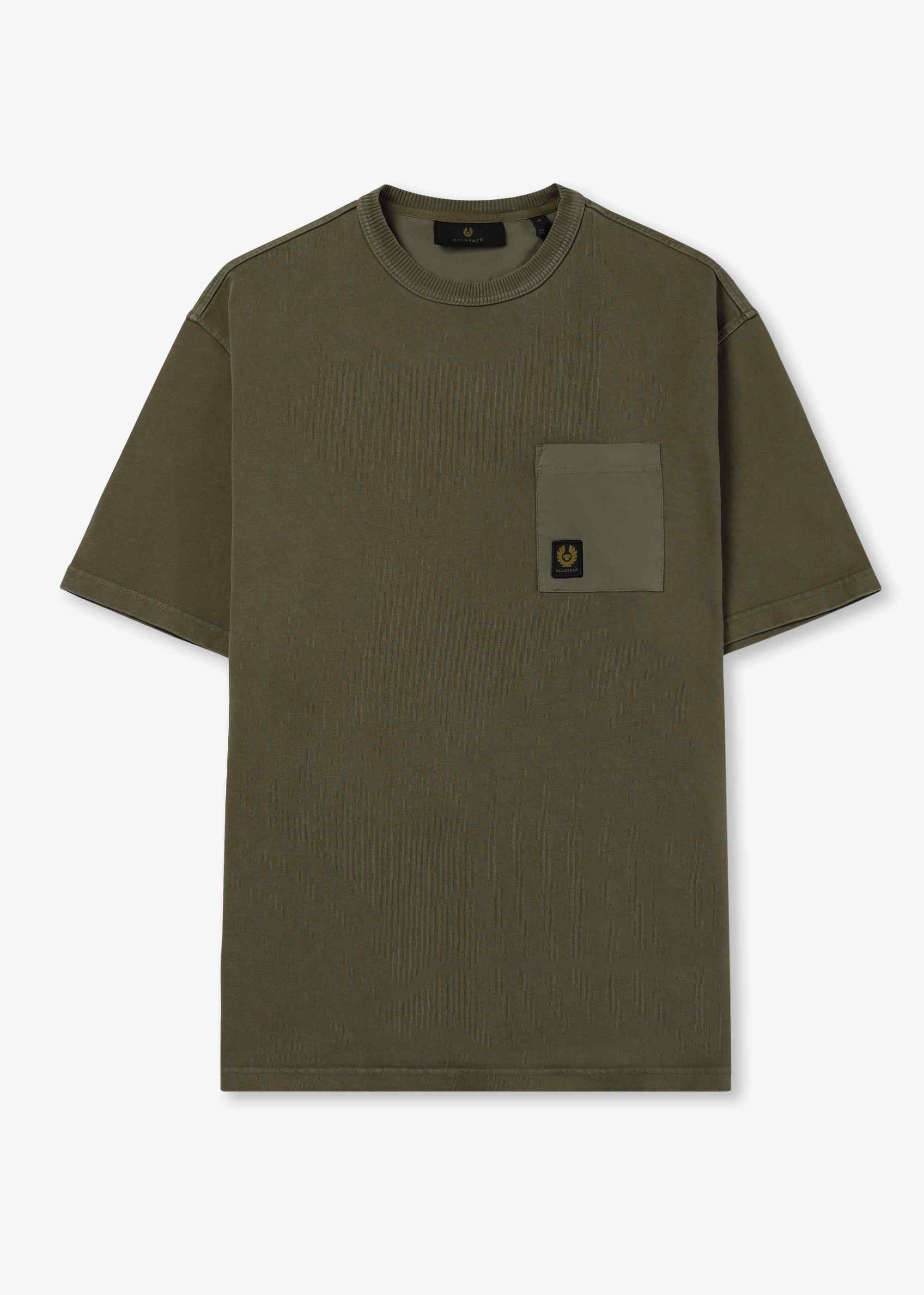 Image of Belstaff Mens Clifton T-Shirt In True Olive