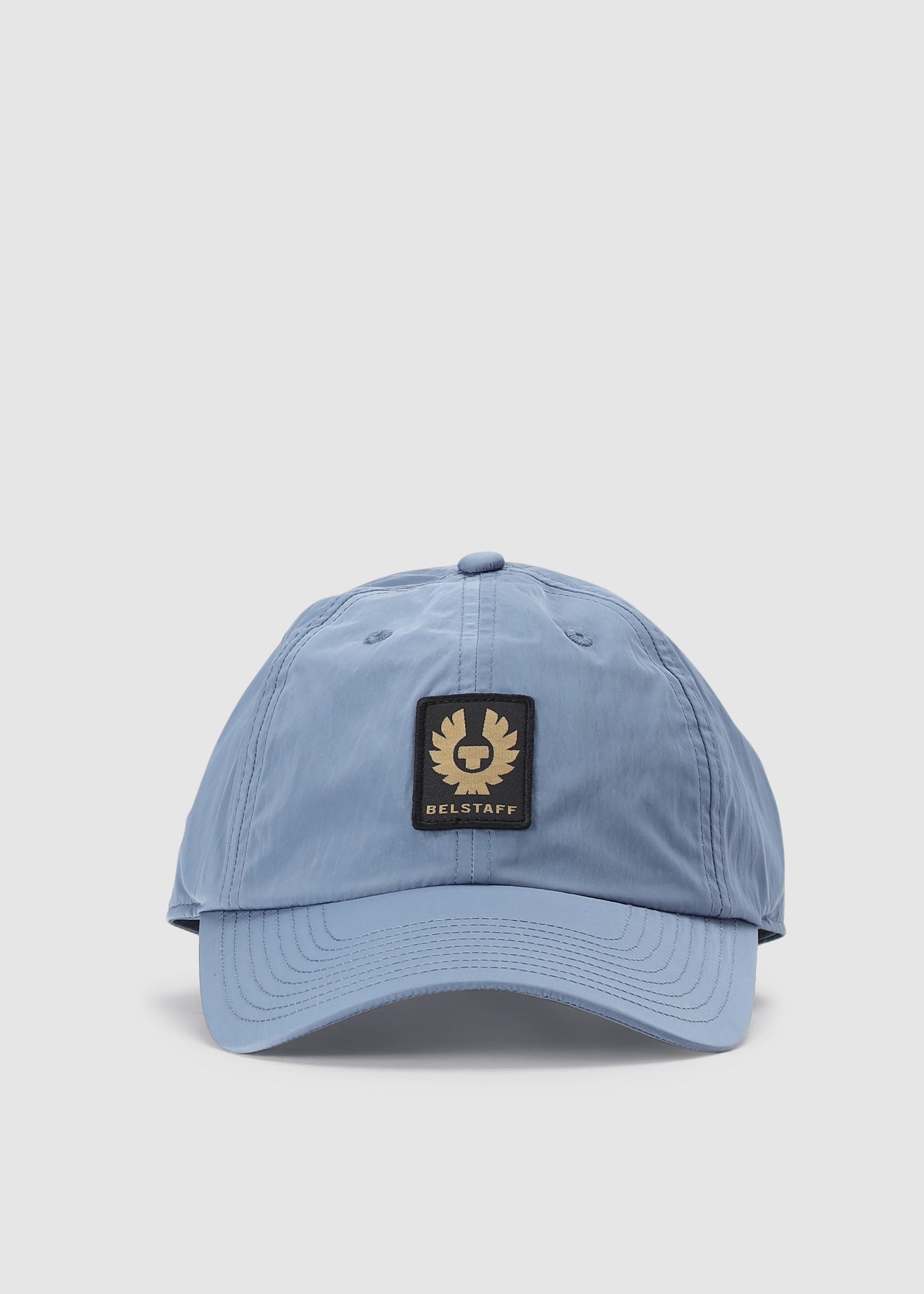 Image of Belstaff Mens Phoenix Patch Cap In Blue Flint