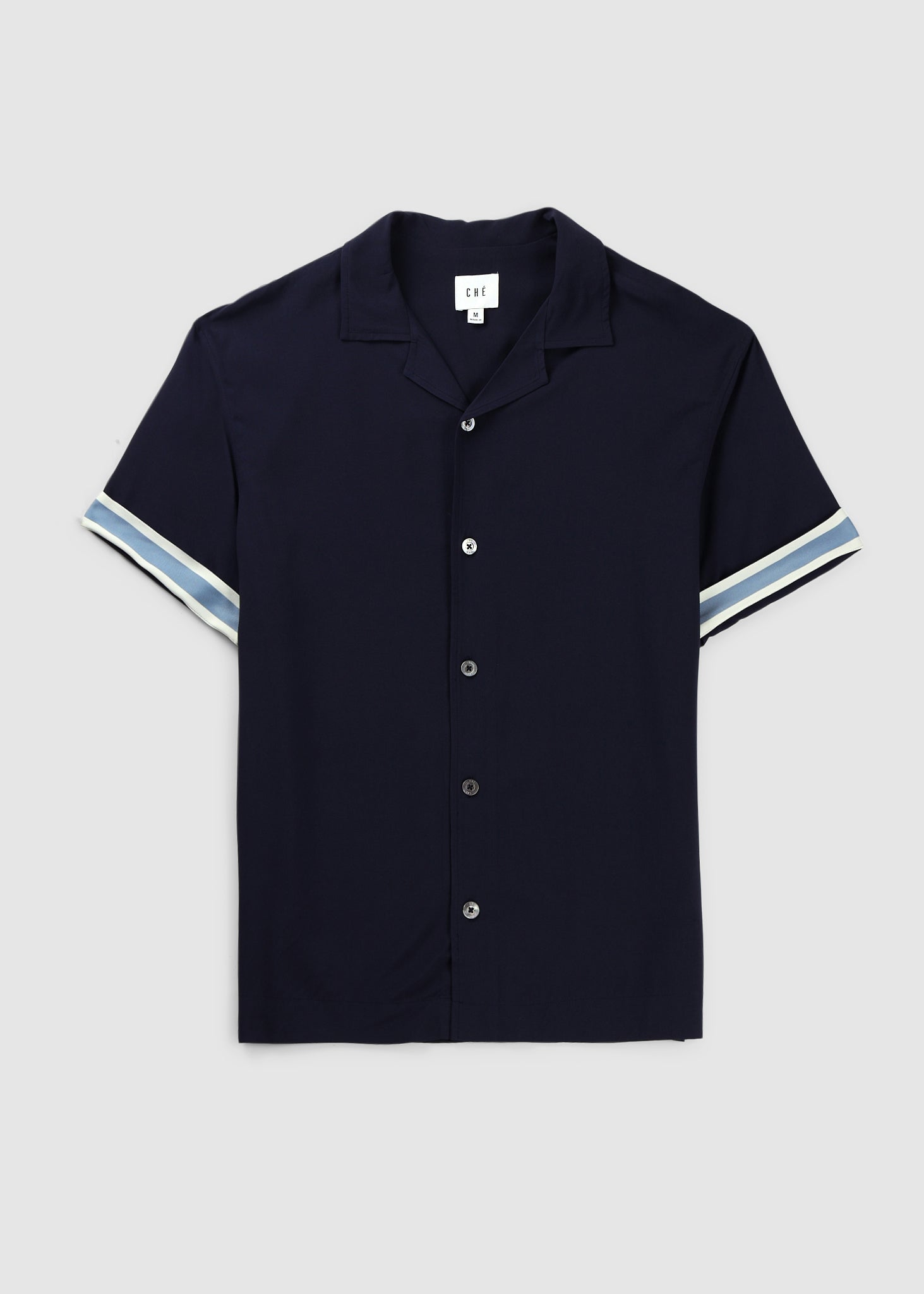 Image of Che Mens Valbonne Shirt In Navy
