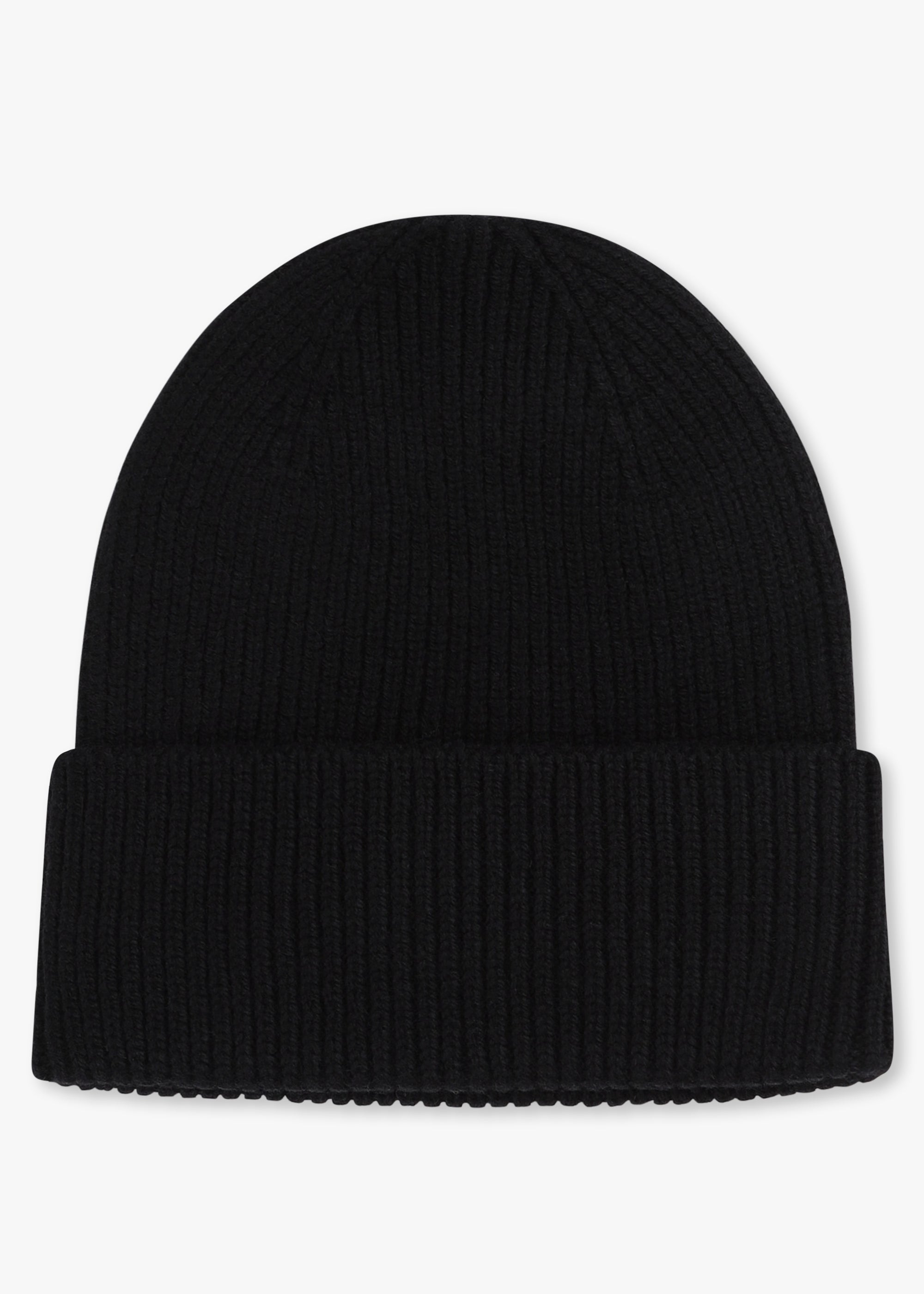 Colorful Standard Unisex Merino Wool Beanie In Deep Black