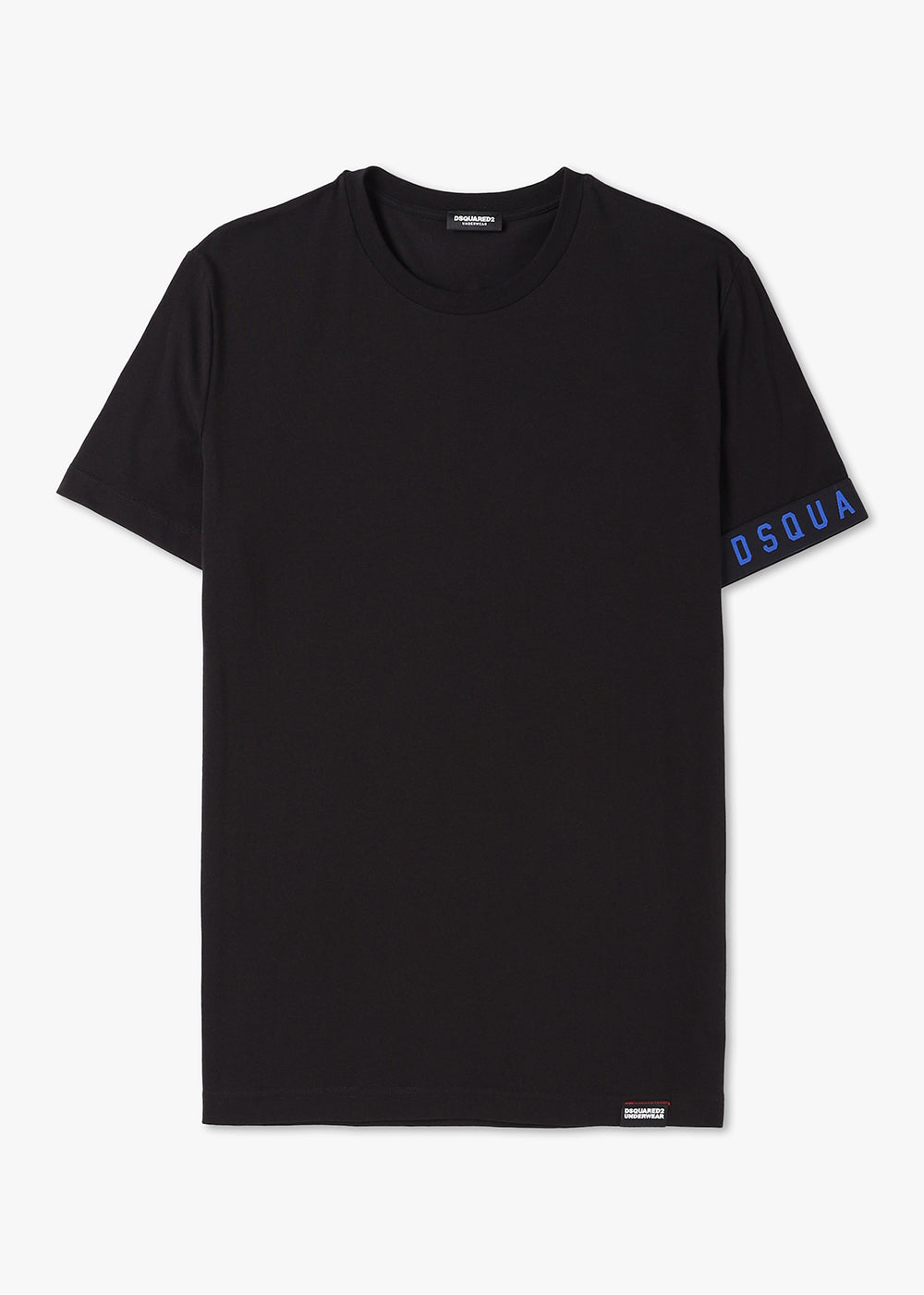 Image of Dsquared2 Mens T-Shirt In Black/Blue