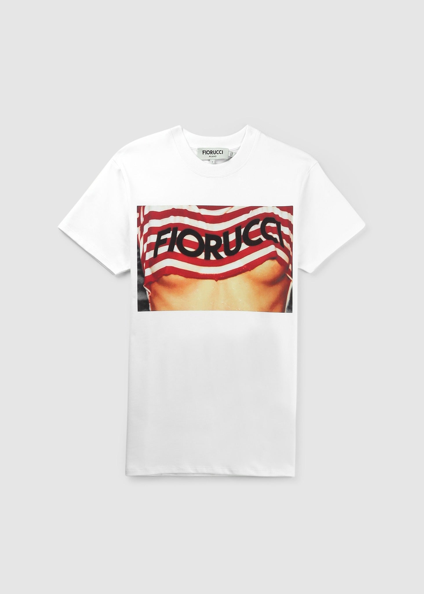 Image of Fiorucci Womens Torso T Shirt In White