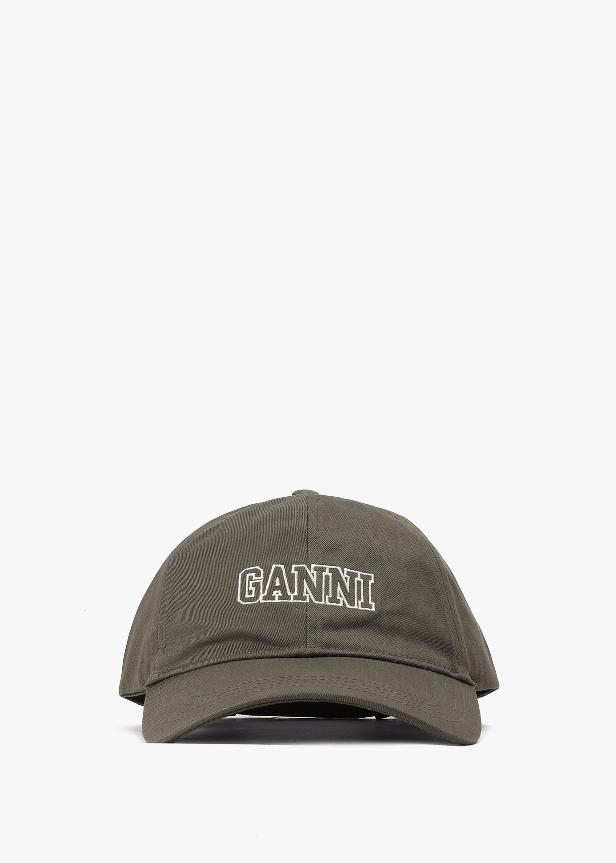Ganni Women's Cap Green Hat
