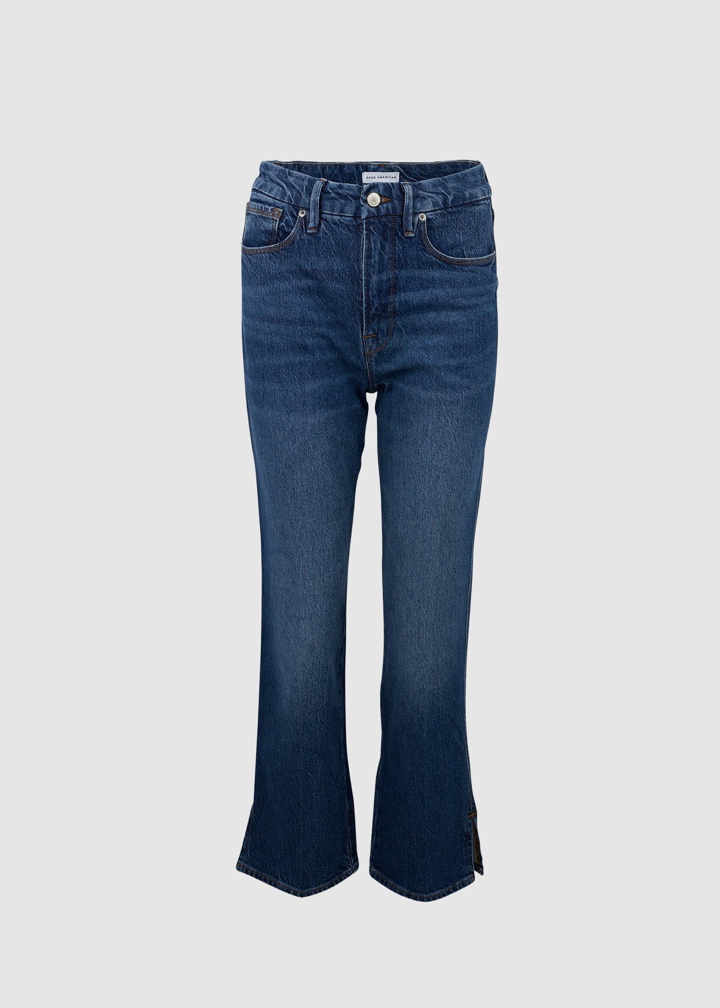 Good American Good Curve Straight Jeans