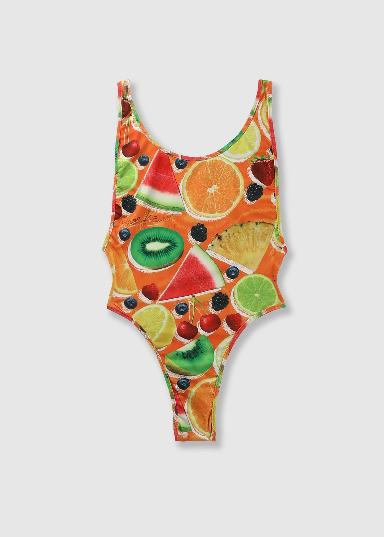Image of House Of Sunny Womens Some Fruits Swimsuit In Multi