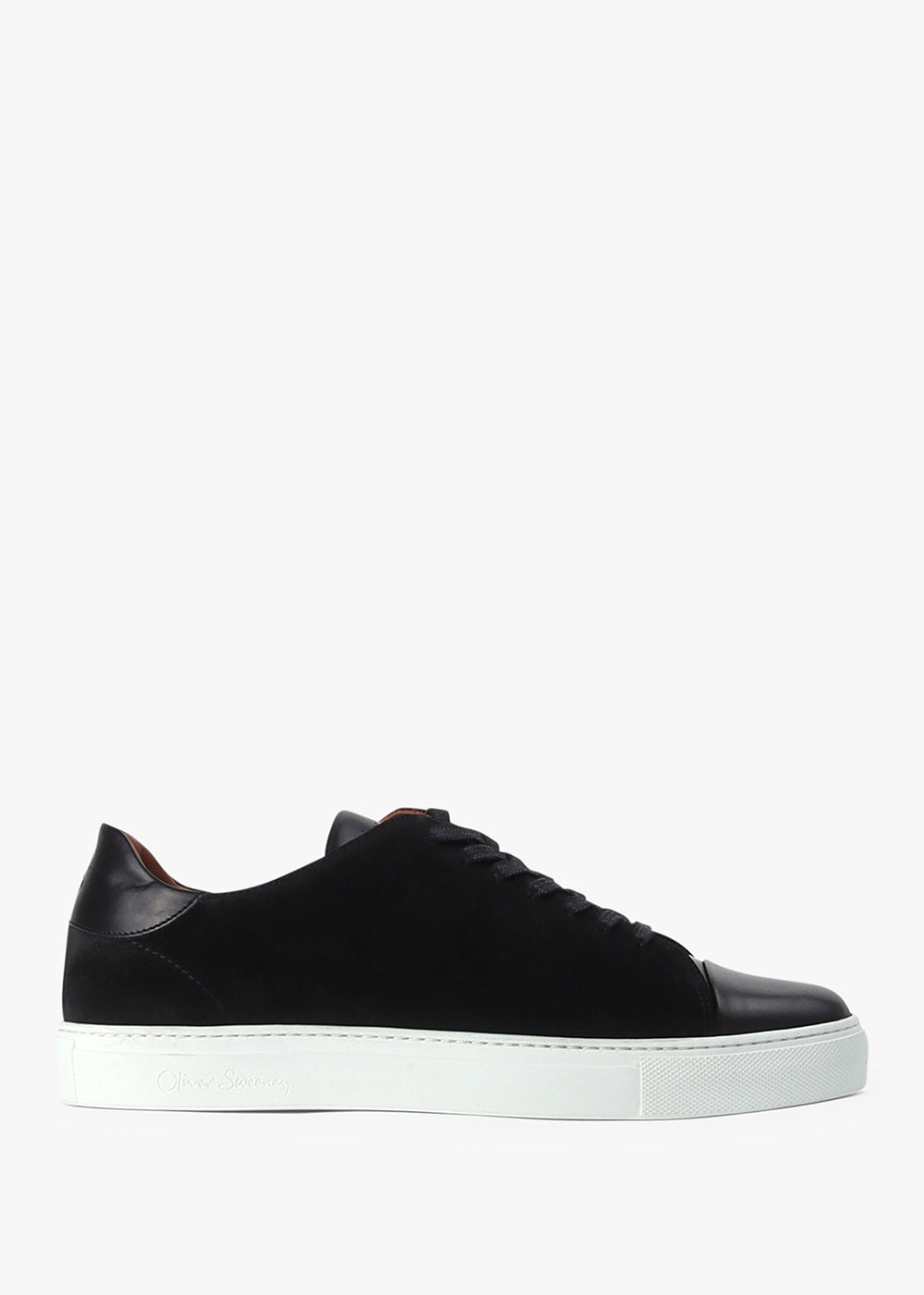 Image of Oliver Sweeney Mens Ossos Trainers In Black
