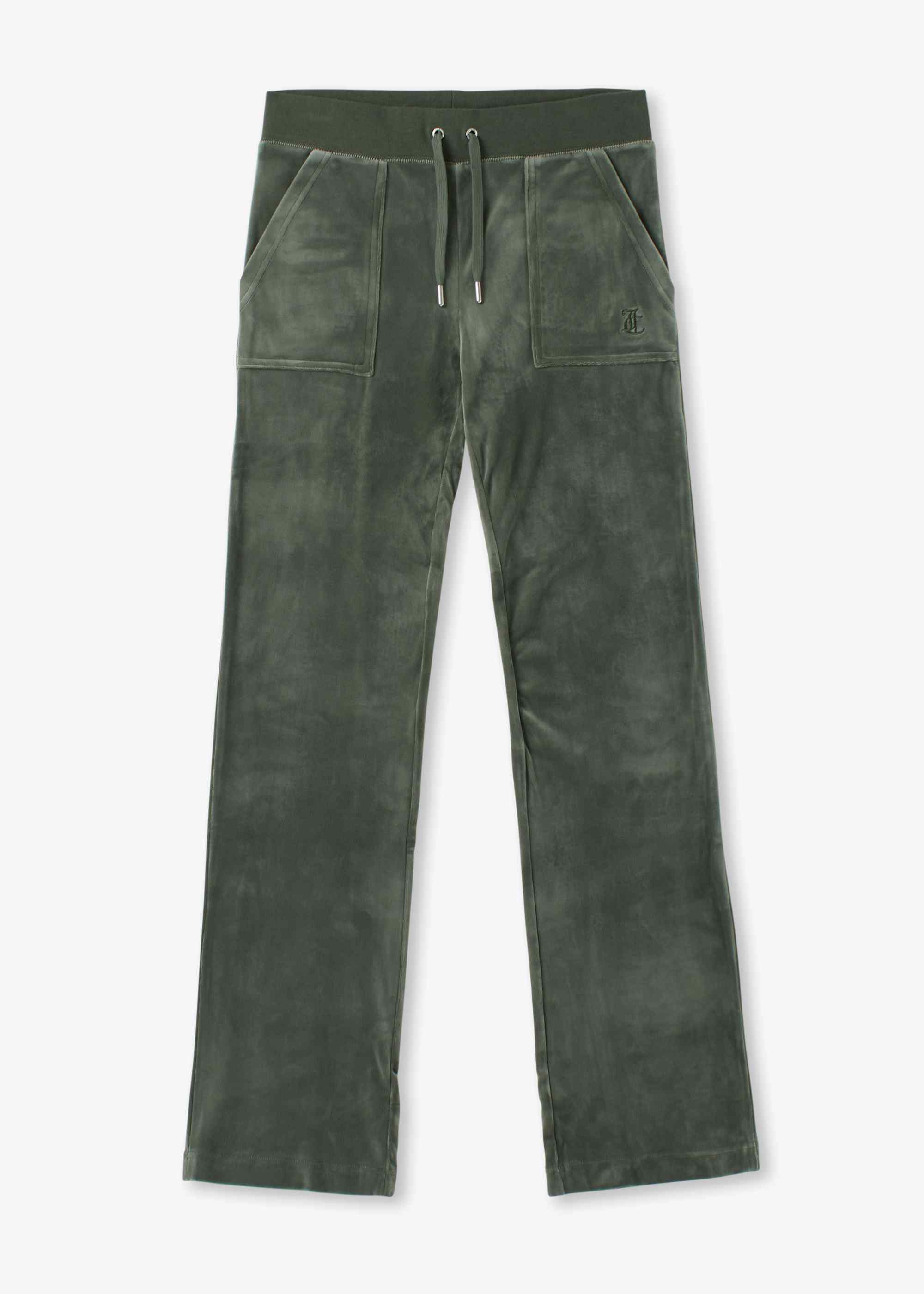 Image of Juicy Couture Womens Del Ray Classic Pocket Lounge Pants In Thyme