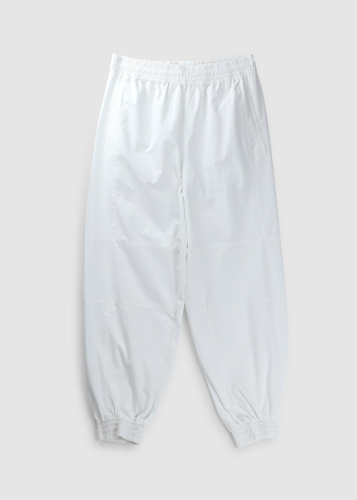 Image of Lacoste Womens Lightweight Nylon Trackpants In White