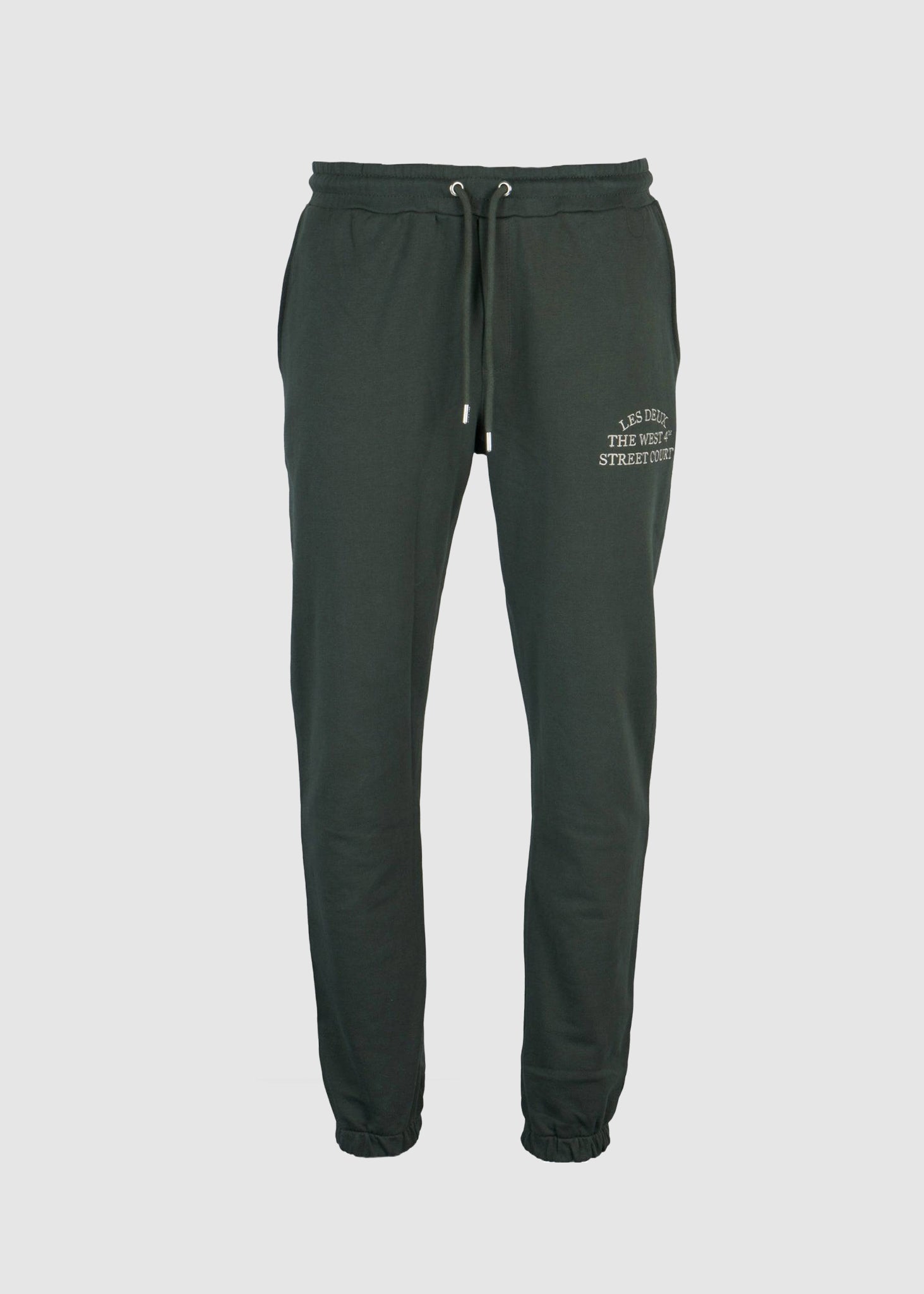 Image of Les Deux Mens Courtside Sweatpants In Green