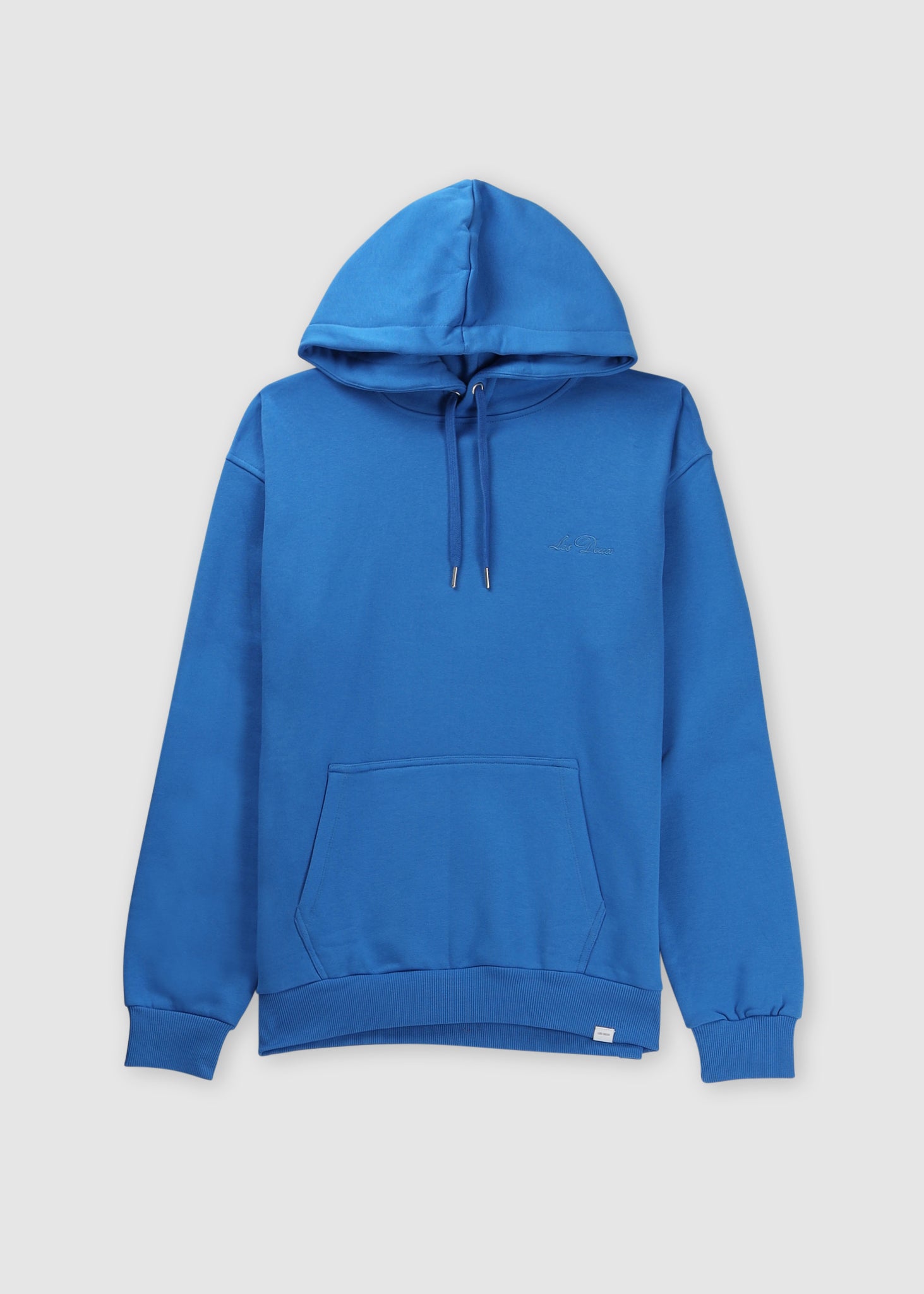 Image of Les Deux Mens Crew Hoodie In Palace Blue