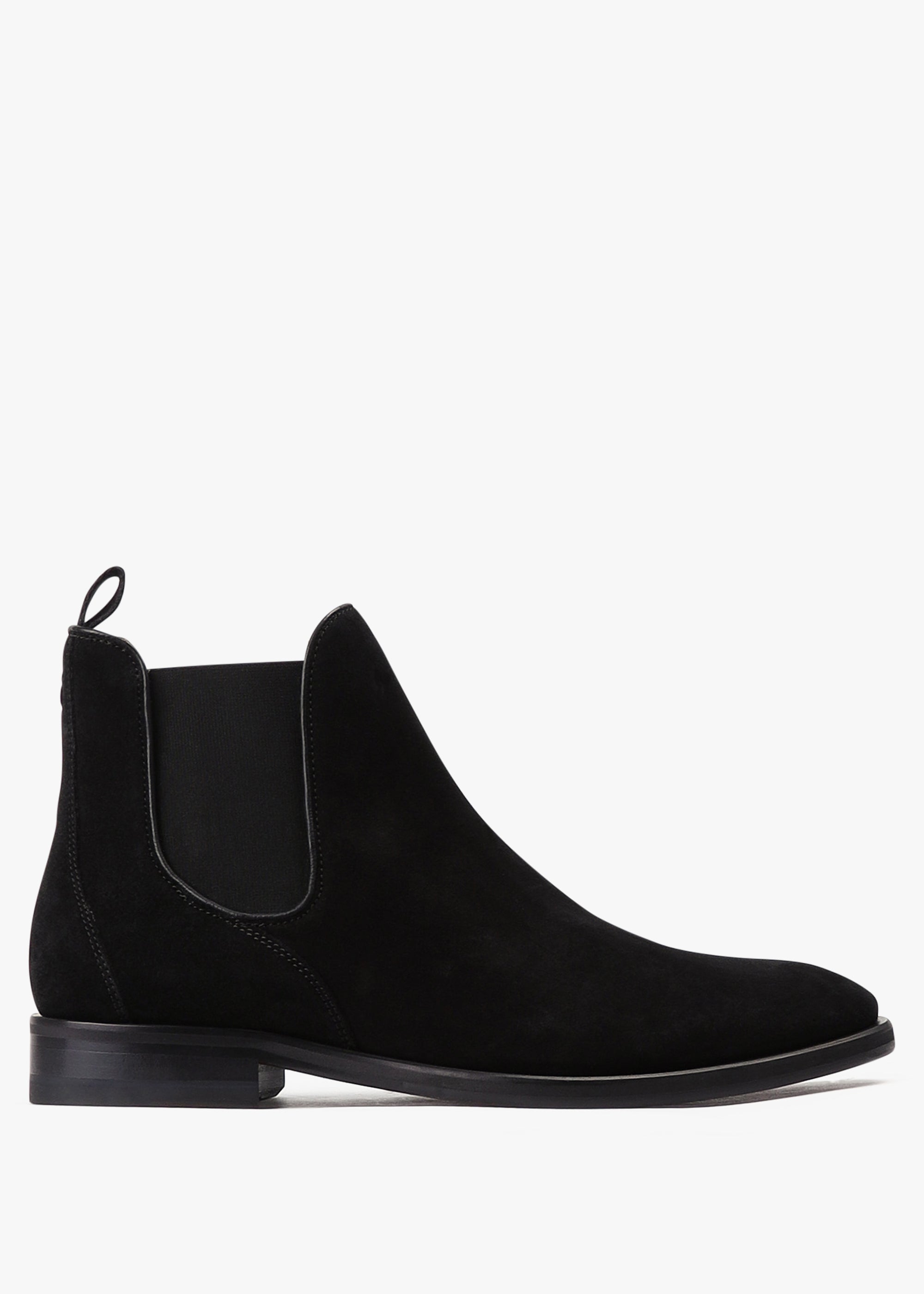 Image of Oliver Sweeney Mens Allegro Boots In Black Suede