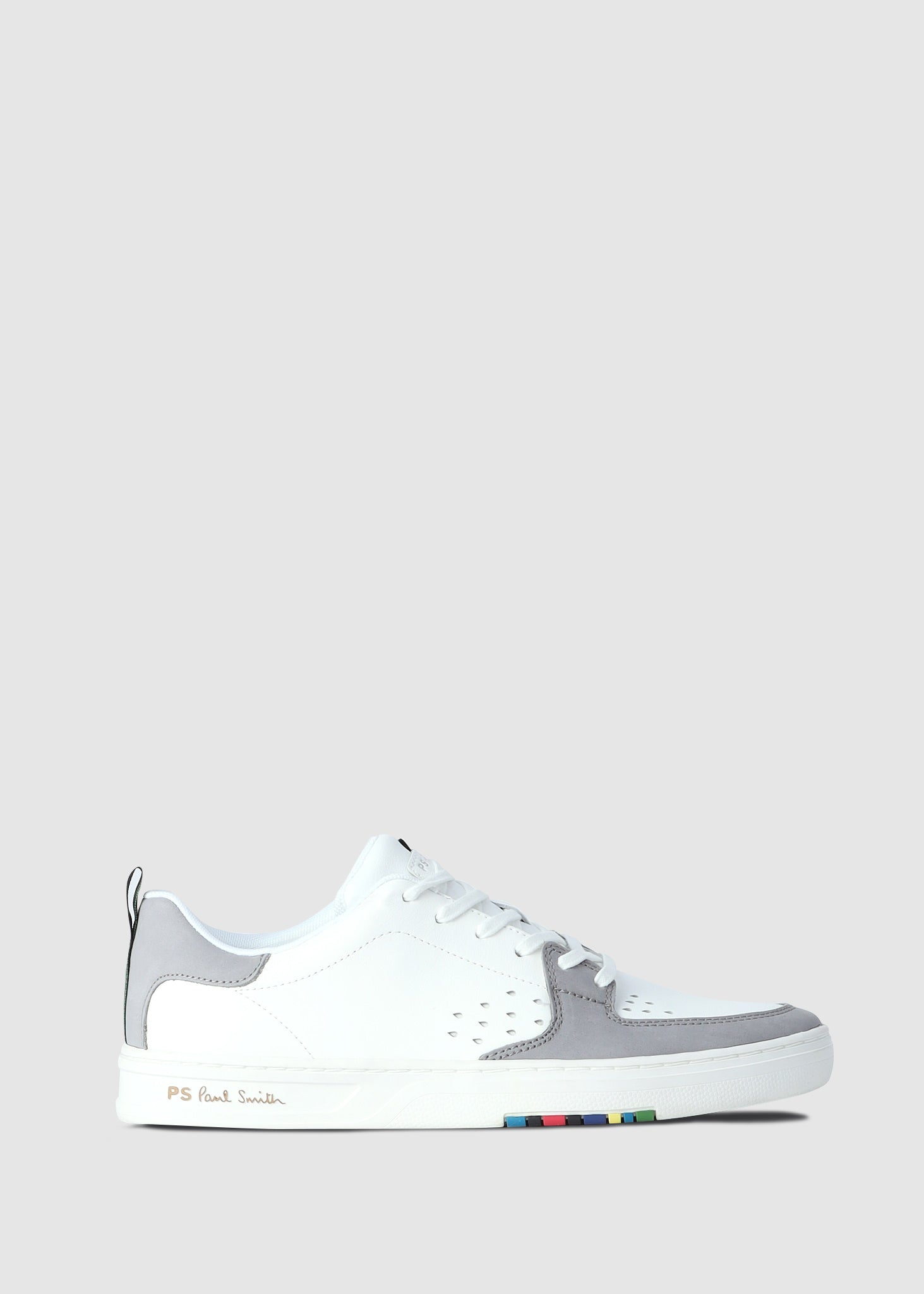 Image of Paul Smith Mens Cosmo Trainers In White
