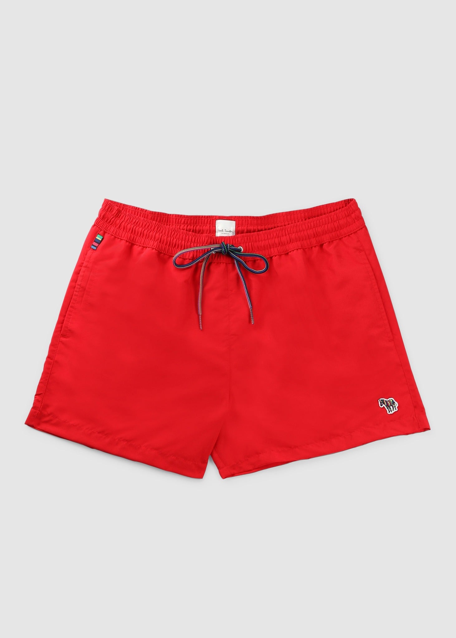 Image of Paul Smith Mens Ps Zebra Swim Short In Red