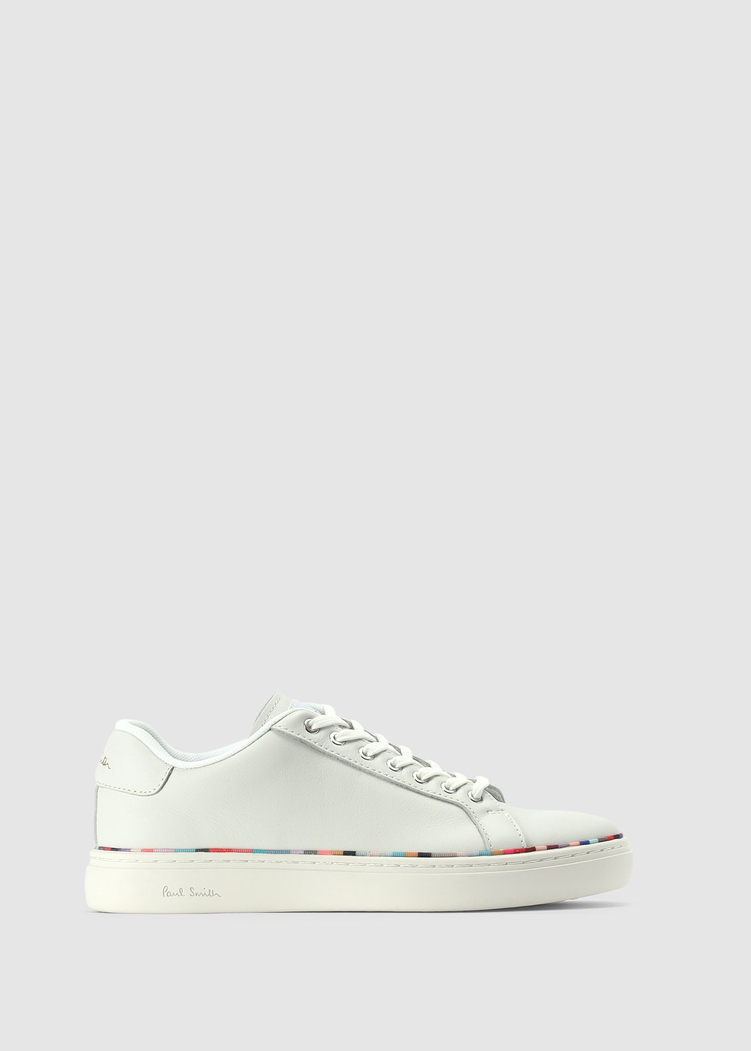 Ps Paul Smith Womens Lapin Swirl Band Trainers In White - White