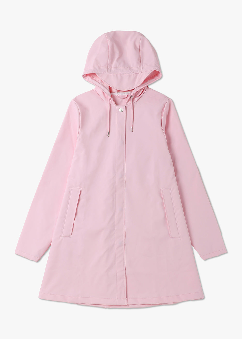 Rains Womens A Line W Jacket In Candy - Pink