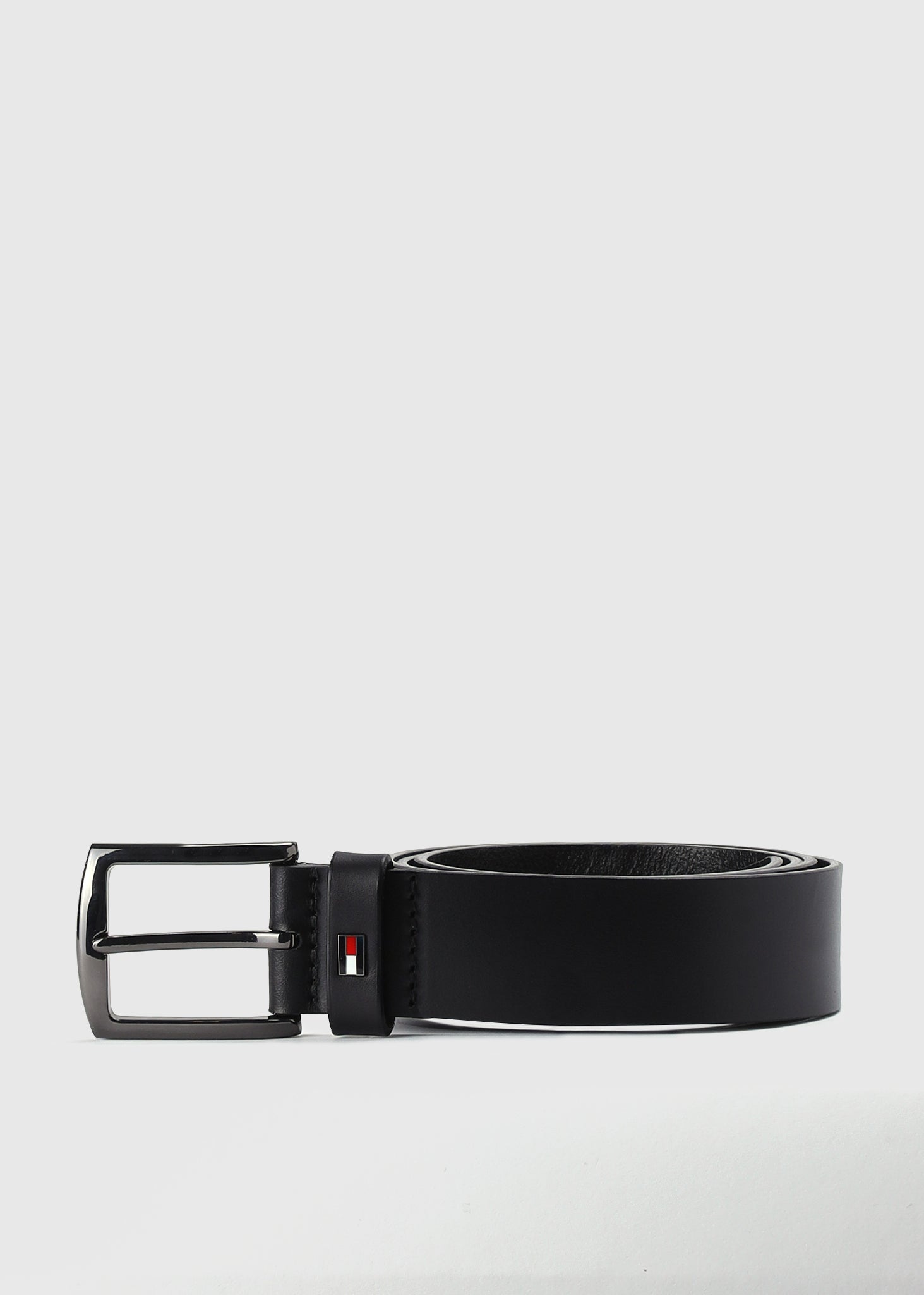 Image of Tommy Hilfiger Mens Denton 3.5 Ext Belt In Black