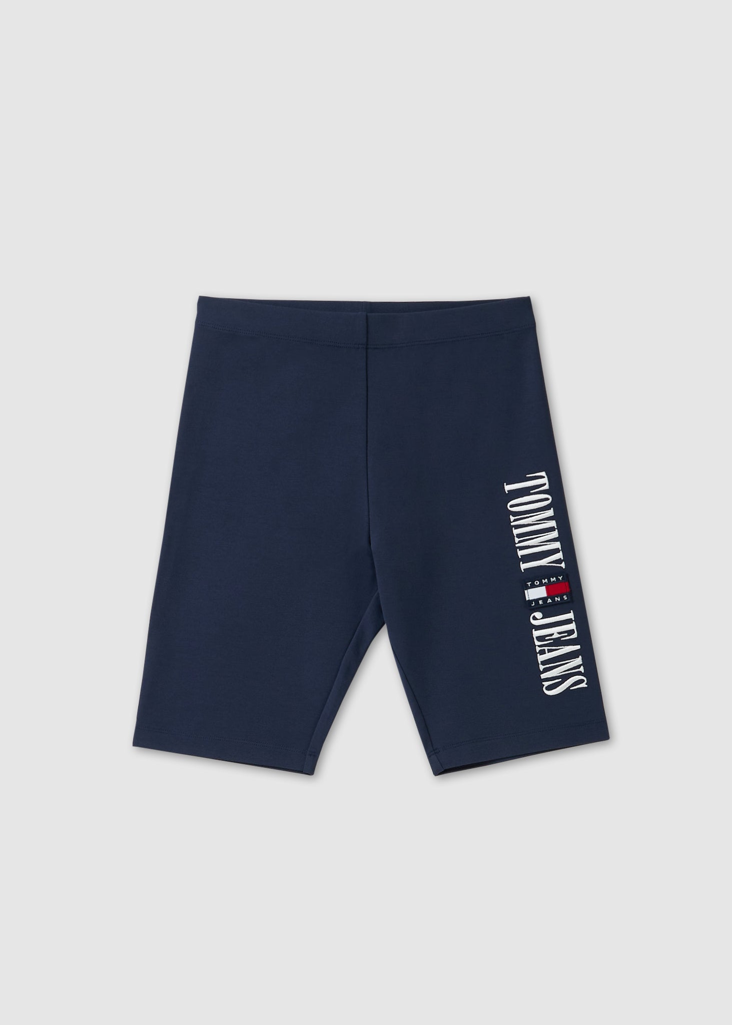 Image of Tommy Hilfiger Womens Navy Cycle Shorts In Twilight Navy