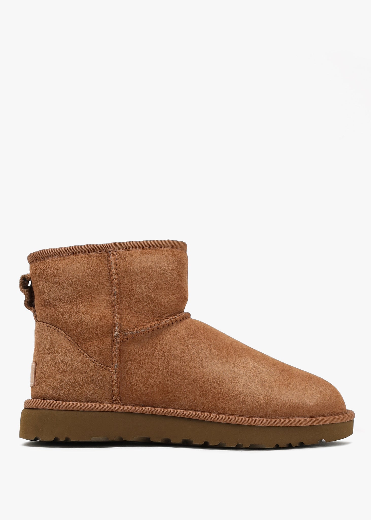 Image of Ugg Womens Classic Mini Boot In Chesnut