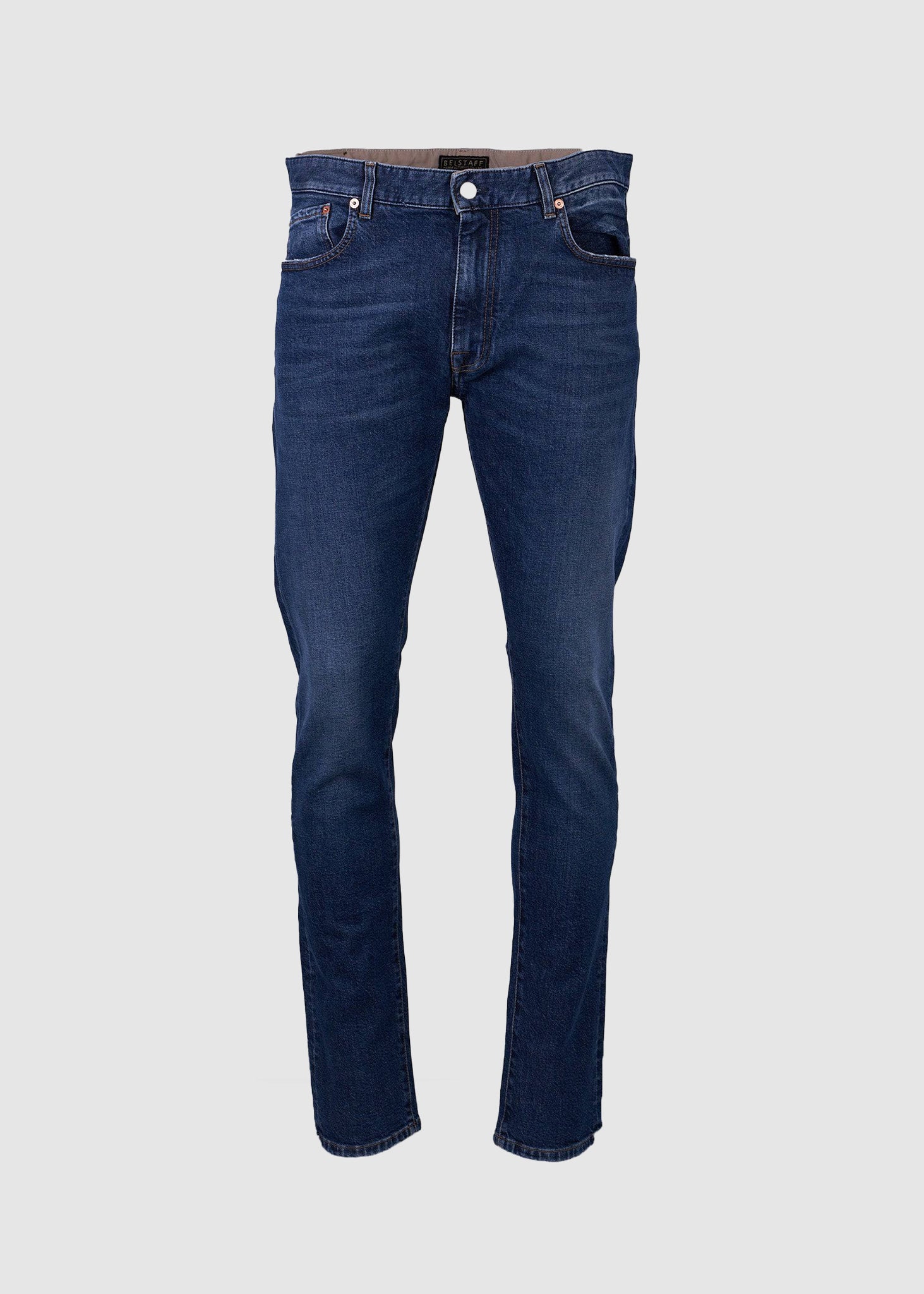 Image of Belstaff Mens Longton Slim Jeans In Dark Indigo