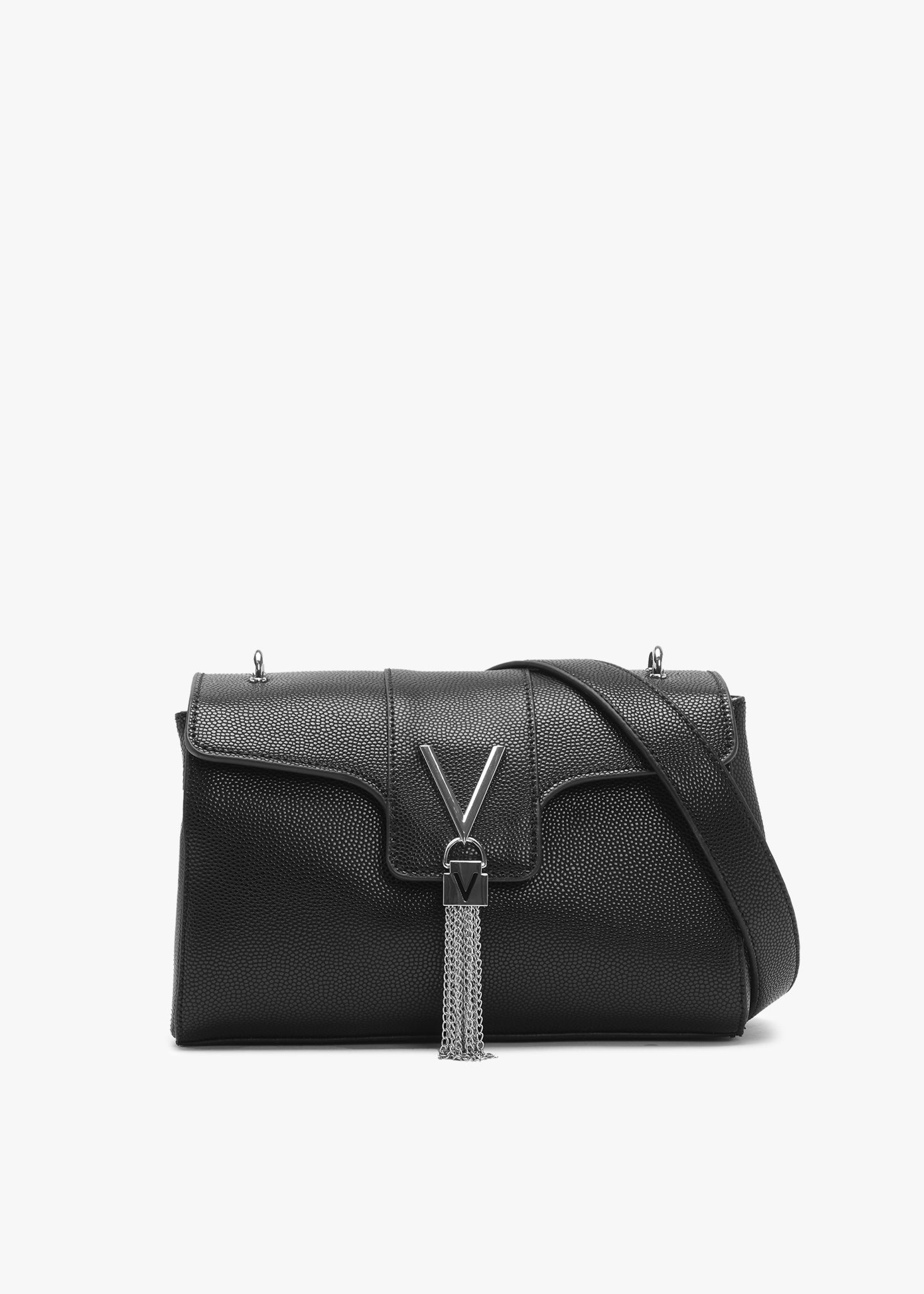 Valentino Bags Womens Divina Satchel Bag In Nero