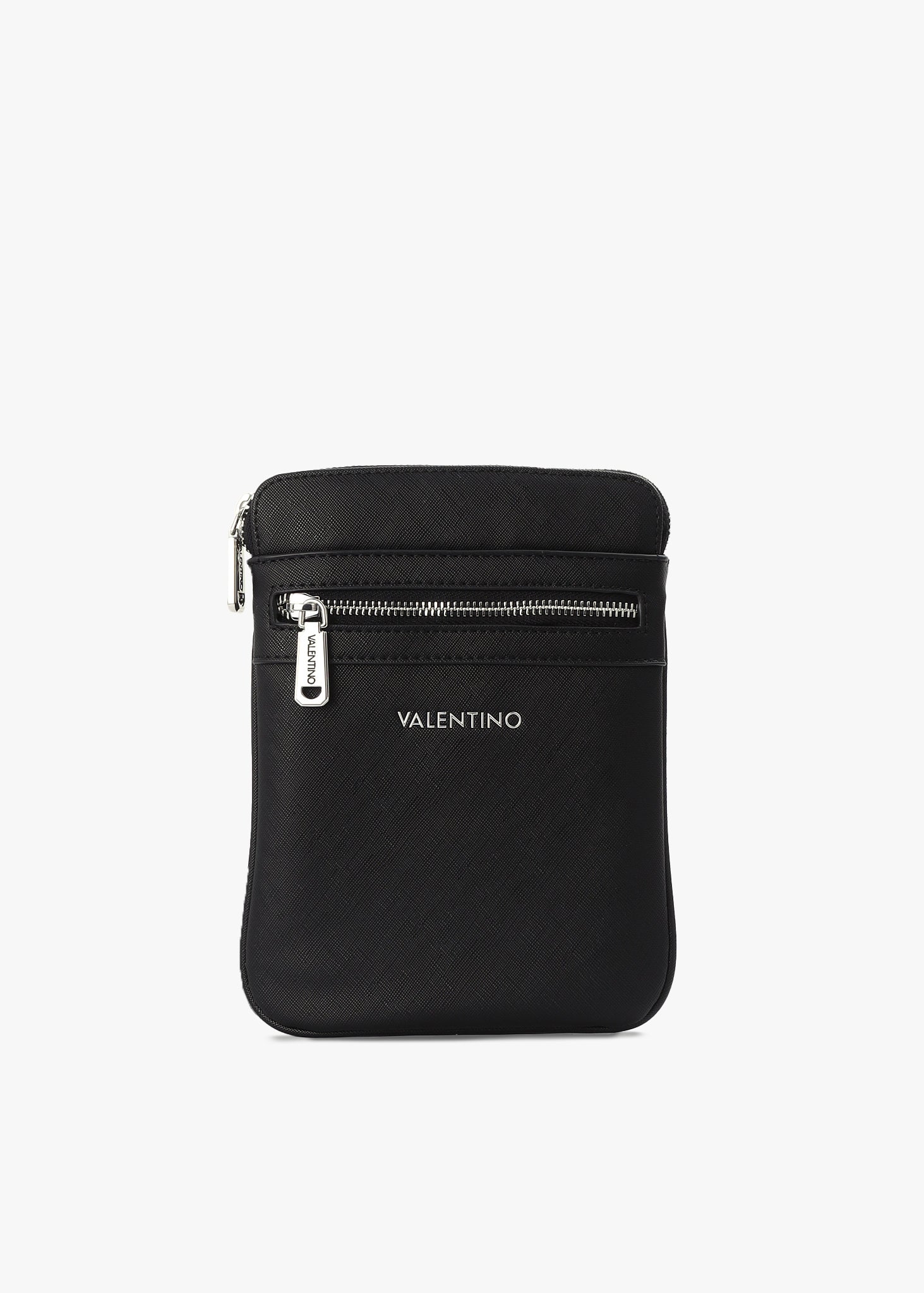 Image of Valentino Bags Mens Marnier Crossbody Bag In Nero