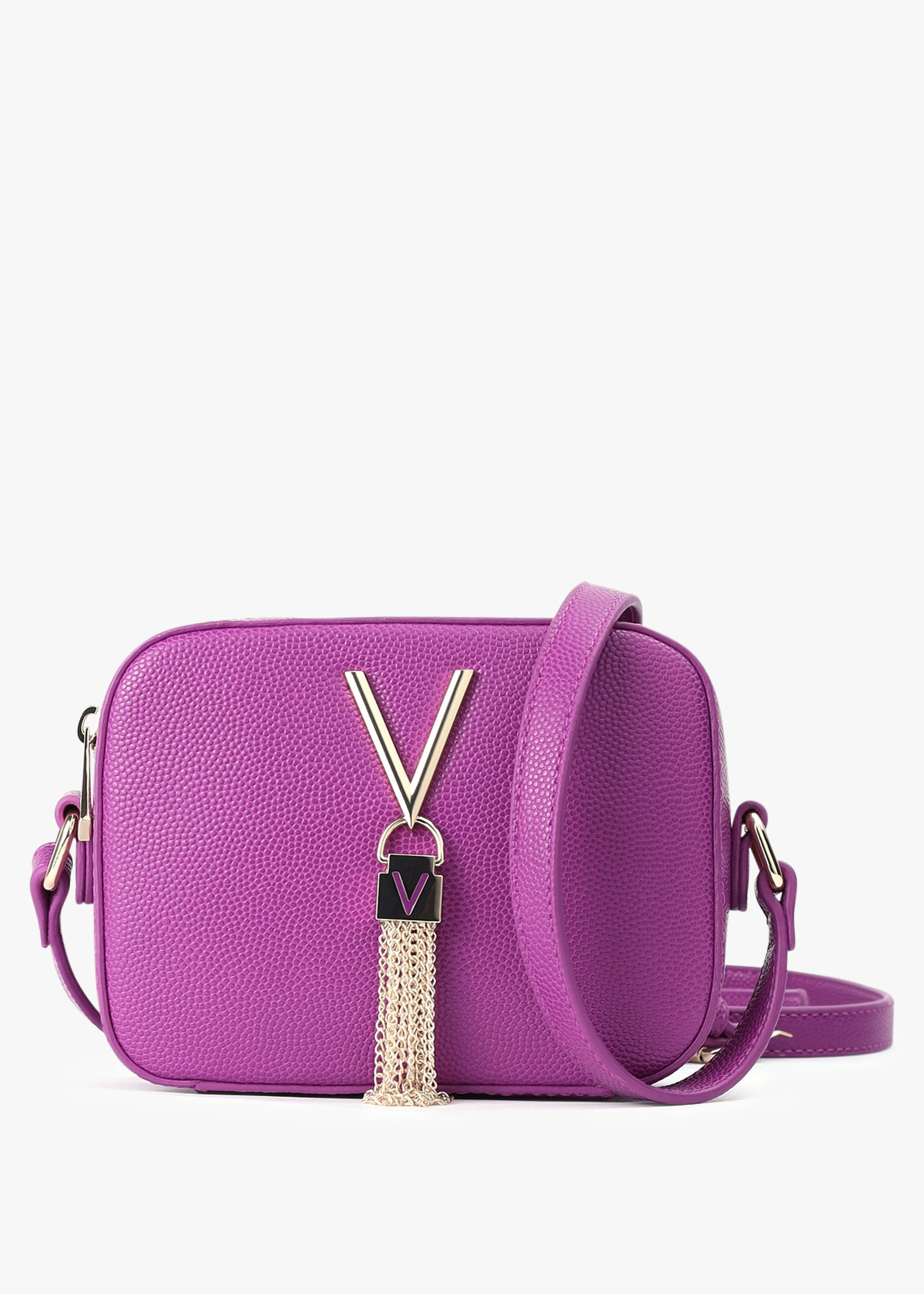 Image of Valentino Bags Womens Divina Camera Bag In Malva