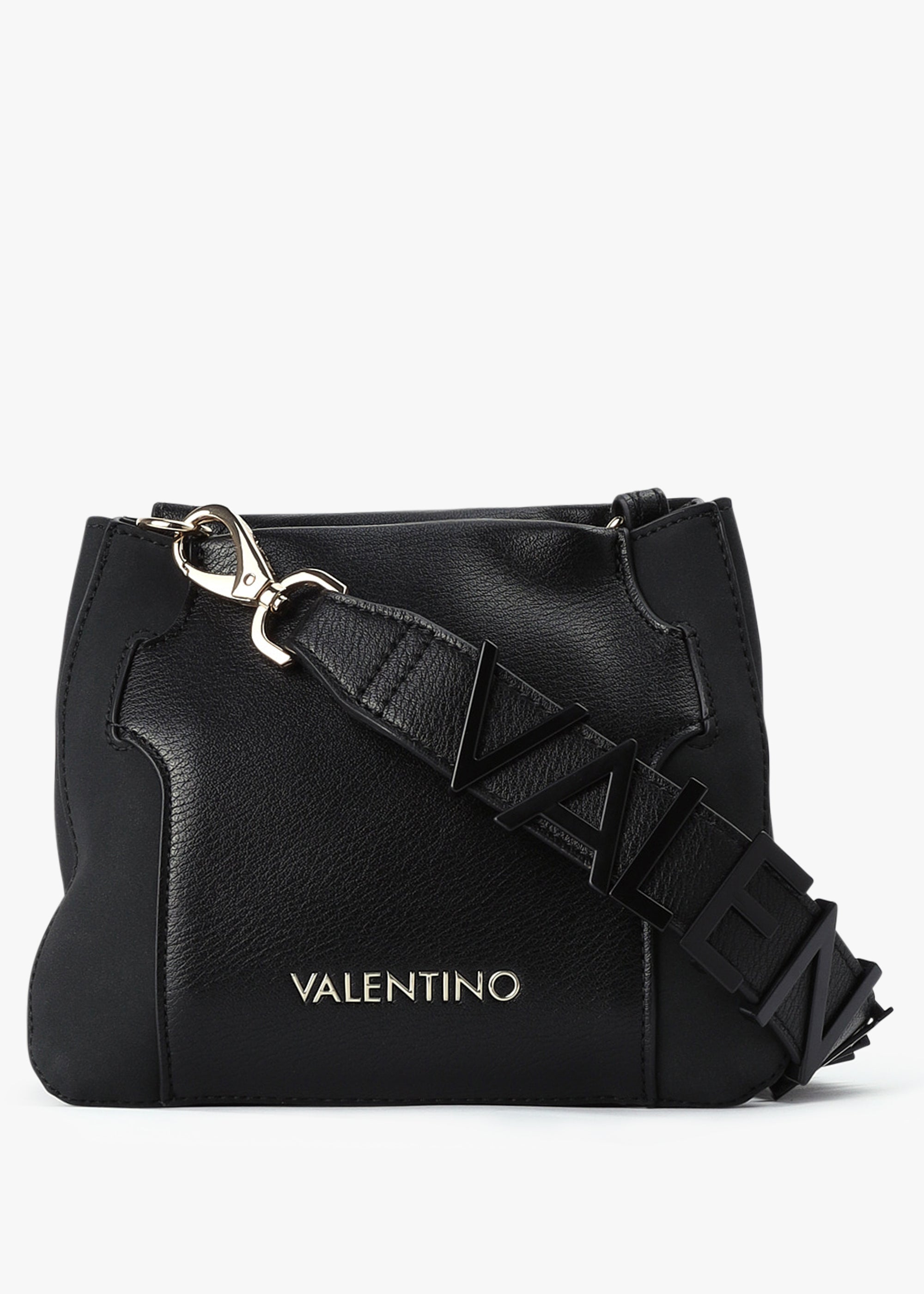 Valentino Bags Womens Innsbruck Pouch Crossbody Bag In Nero