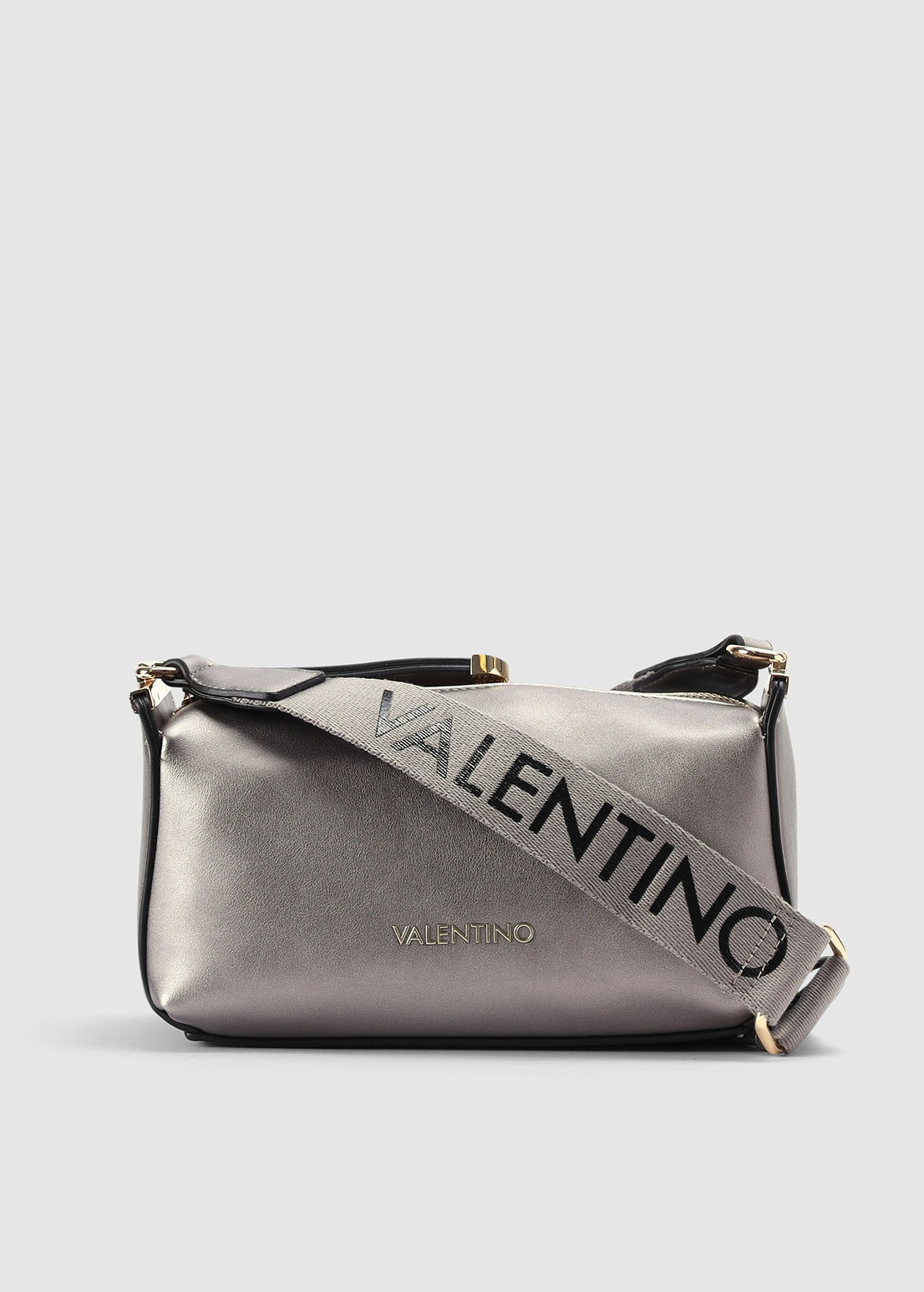 Valentino Bags Womens Song Metallic Crossbody Bag In Cannafucil
