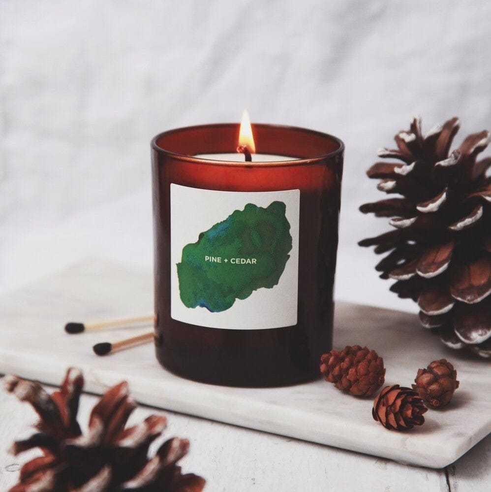 Image of Self Care Co Aromatherapy Candle: Pine & Cedarwood