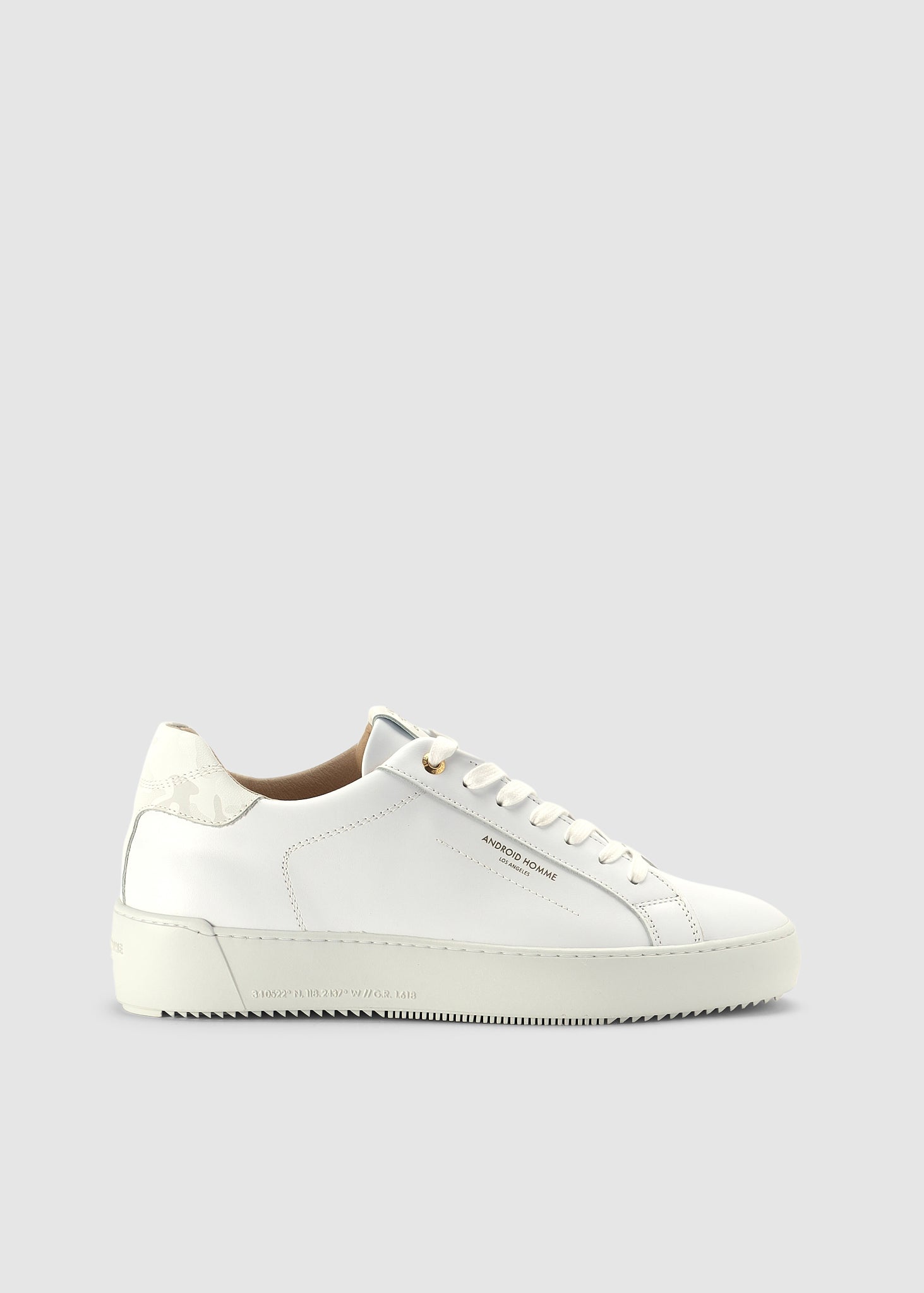 Android Homme Mens Zuma Leather Trainers