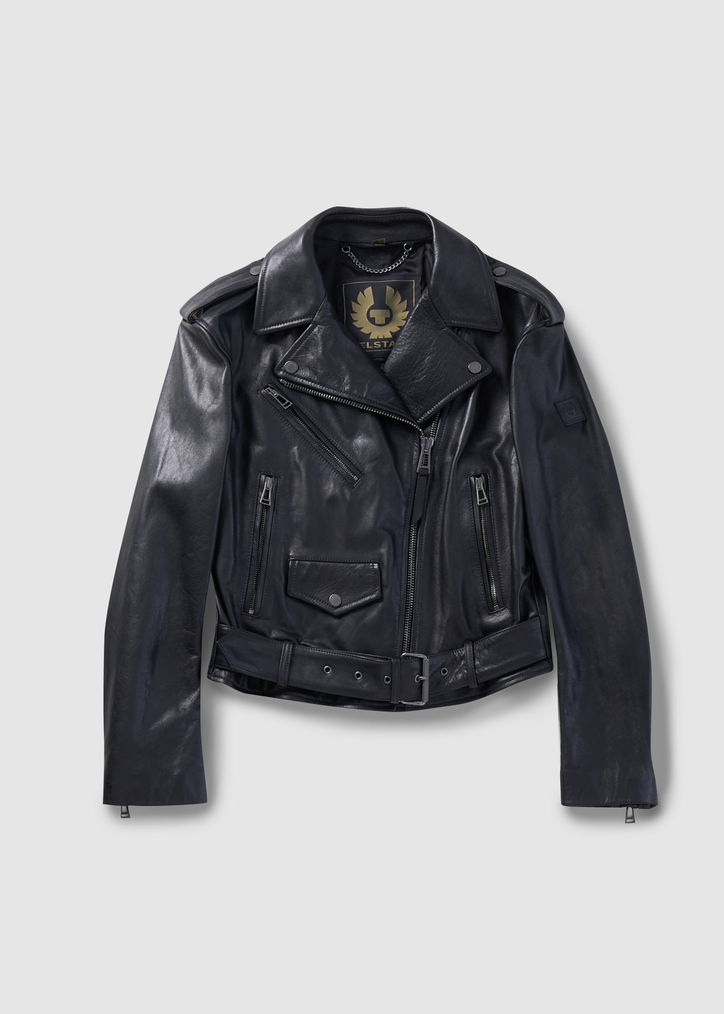 Image of Belstaff Womens Renegade Jacket In Black