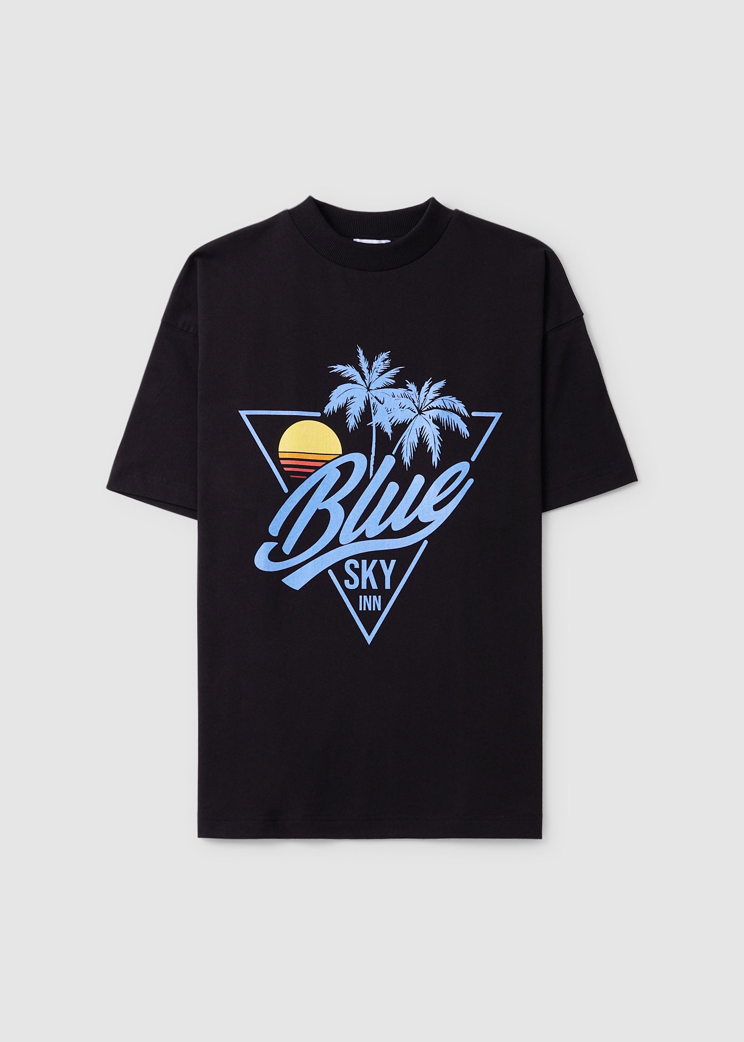 Blue Sky Inn Mens Sunset Logo Tee