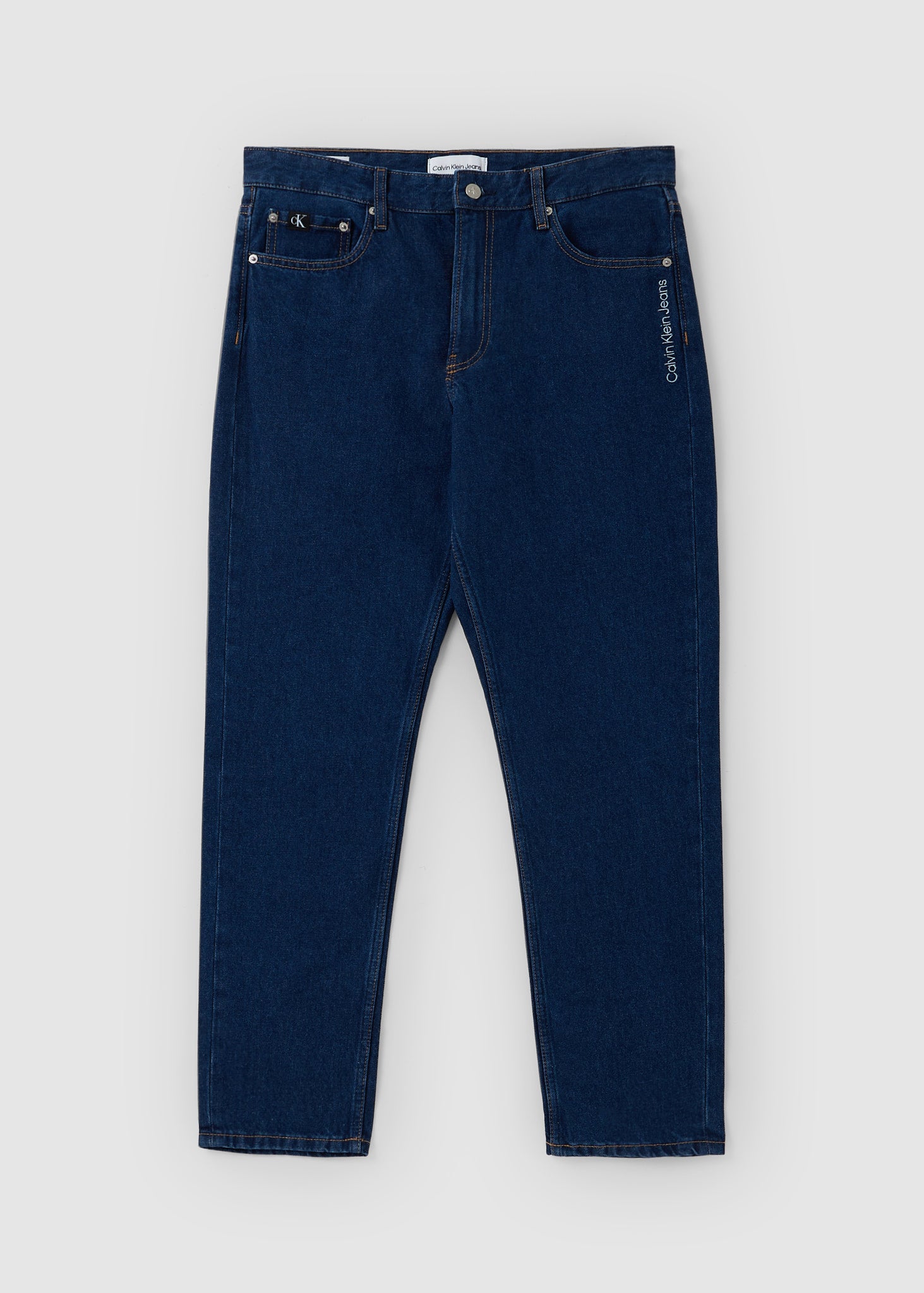 Image of Calvin Klein Mens Dad Jeans In Rinse