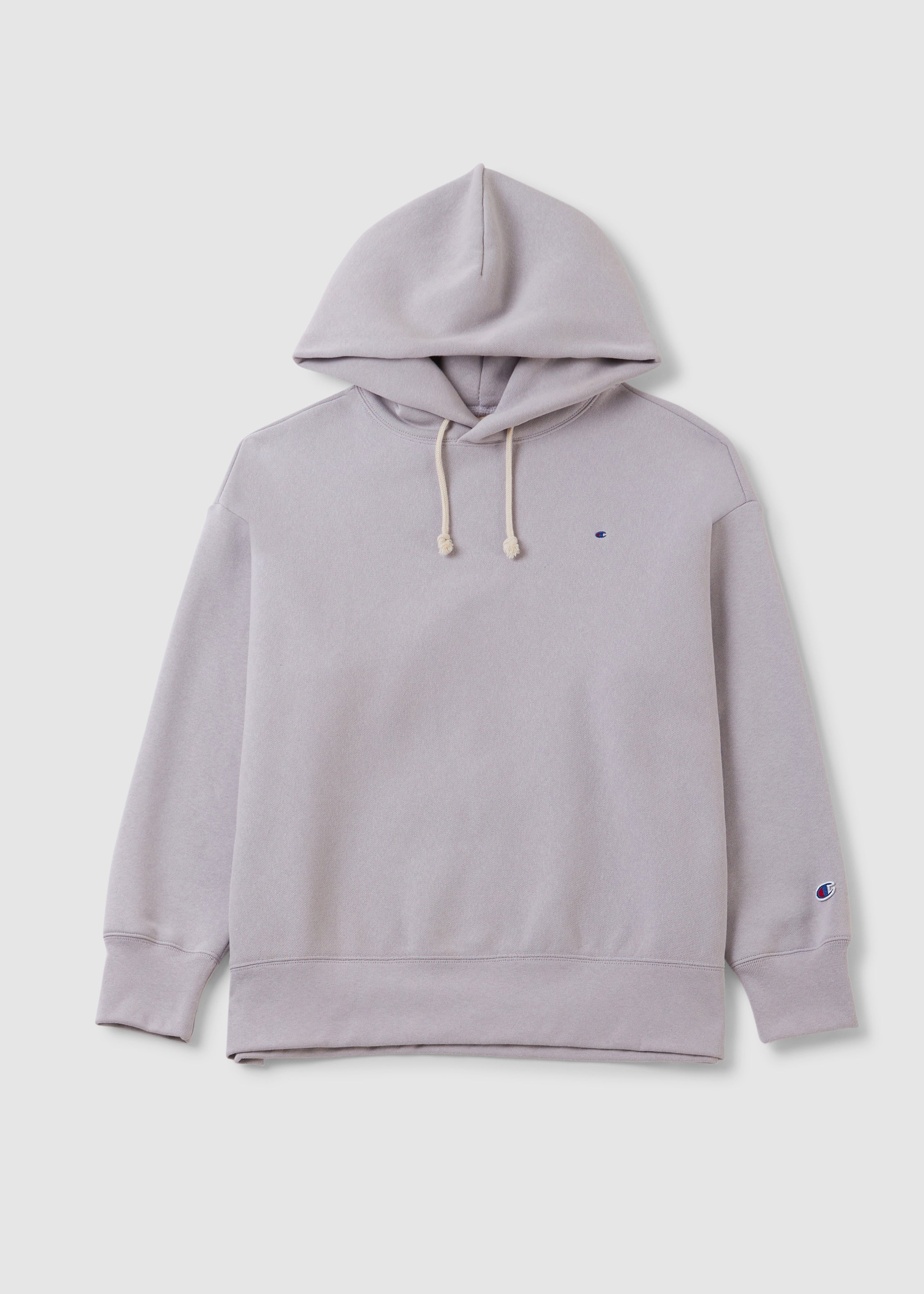 Image of Champion Womens Reverse Weave Clean Hoodie In Raindrops