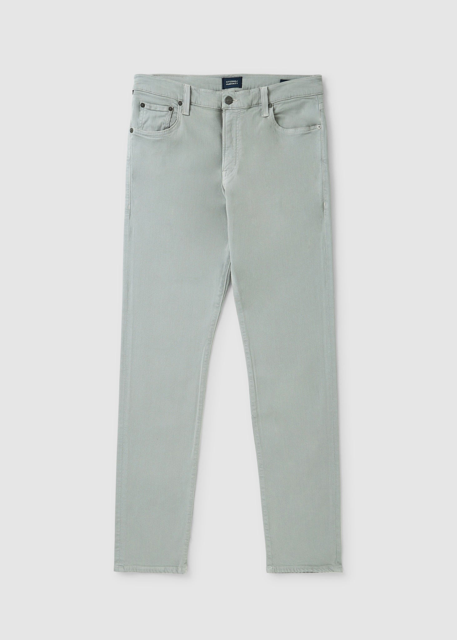 Image of Citizens Of Humanity Mens Adler Stretch Twill Jeans In Foam