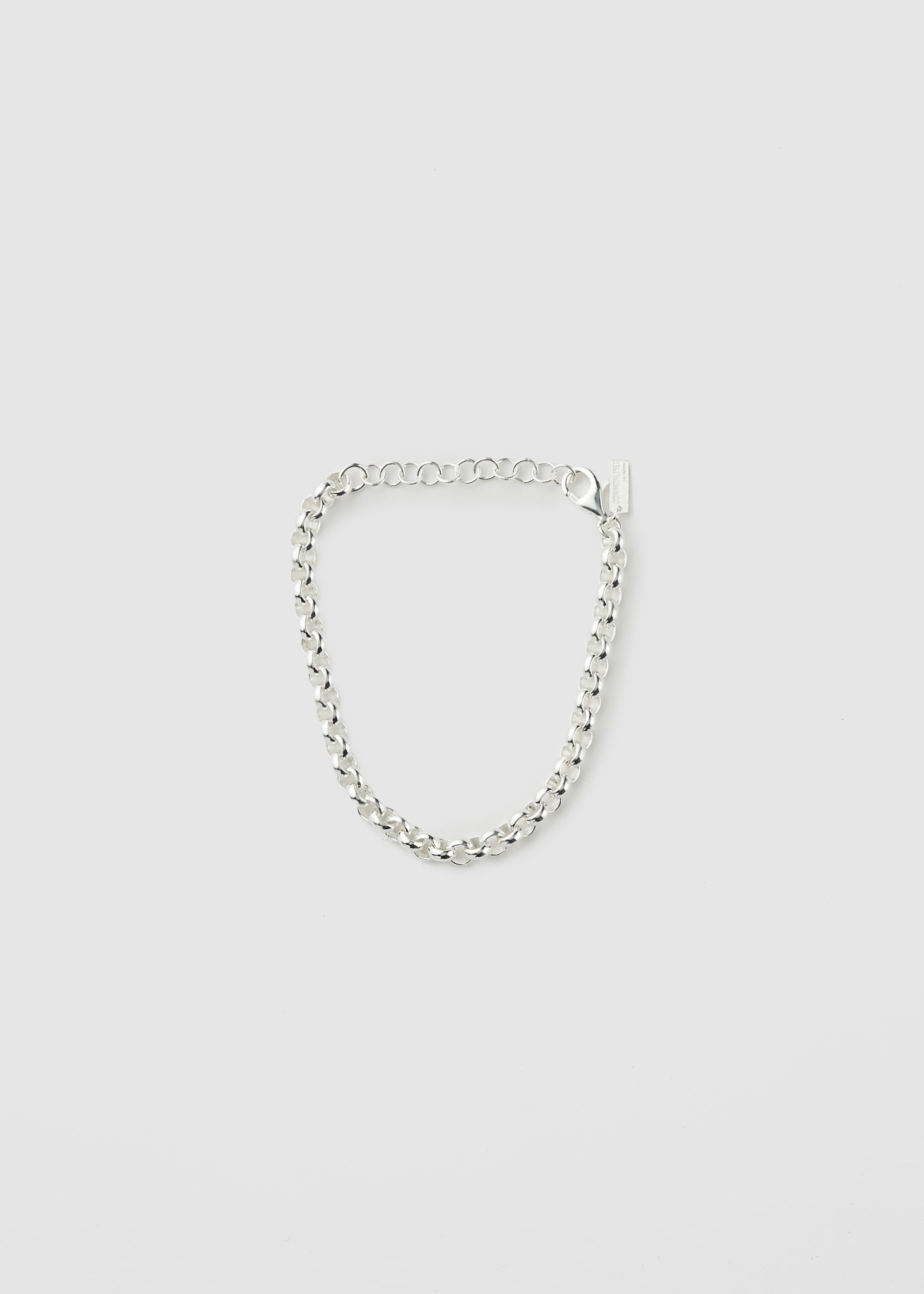 Common Lines Mens Belcher Silver Bracelet