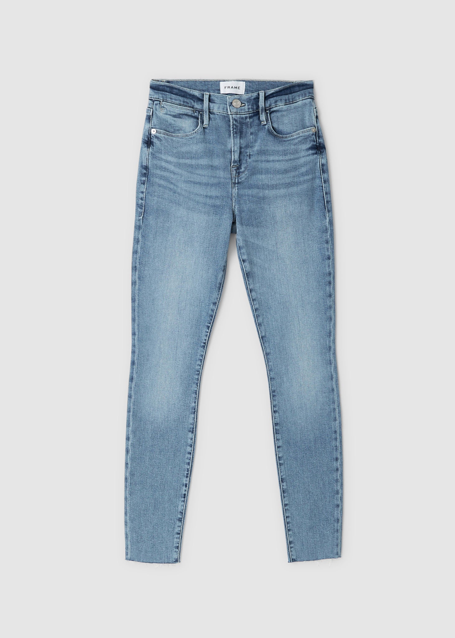 Frame Womens Le High Skinny Raw After Jeans