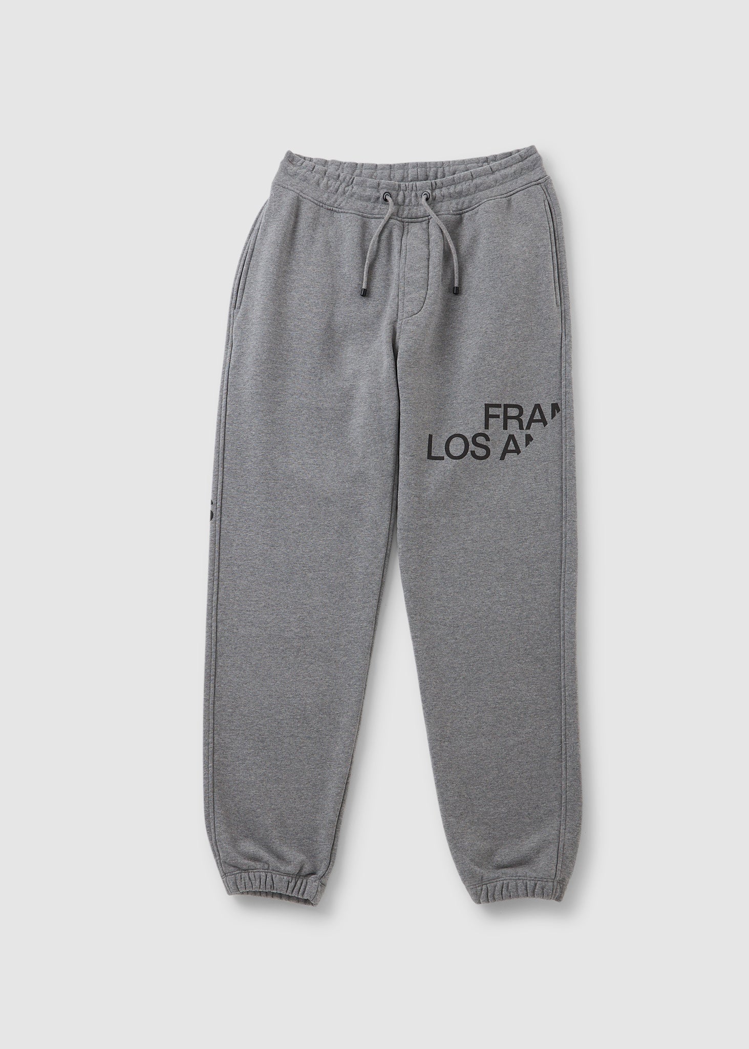 Image of Frame Mens Logo Sweatpants In Grey