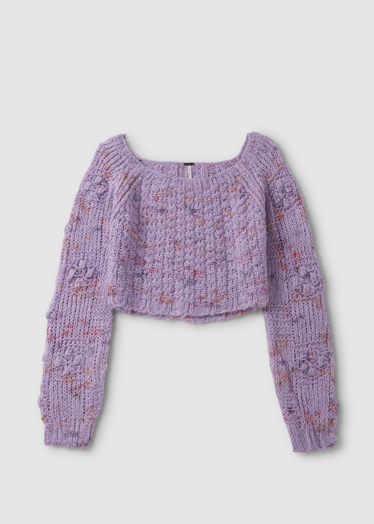 Image of Free People Womens Sunset Cloud Jumper In Violet Glow Combo