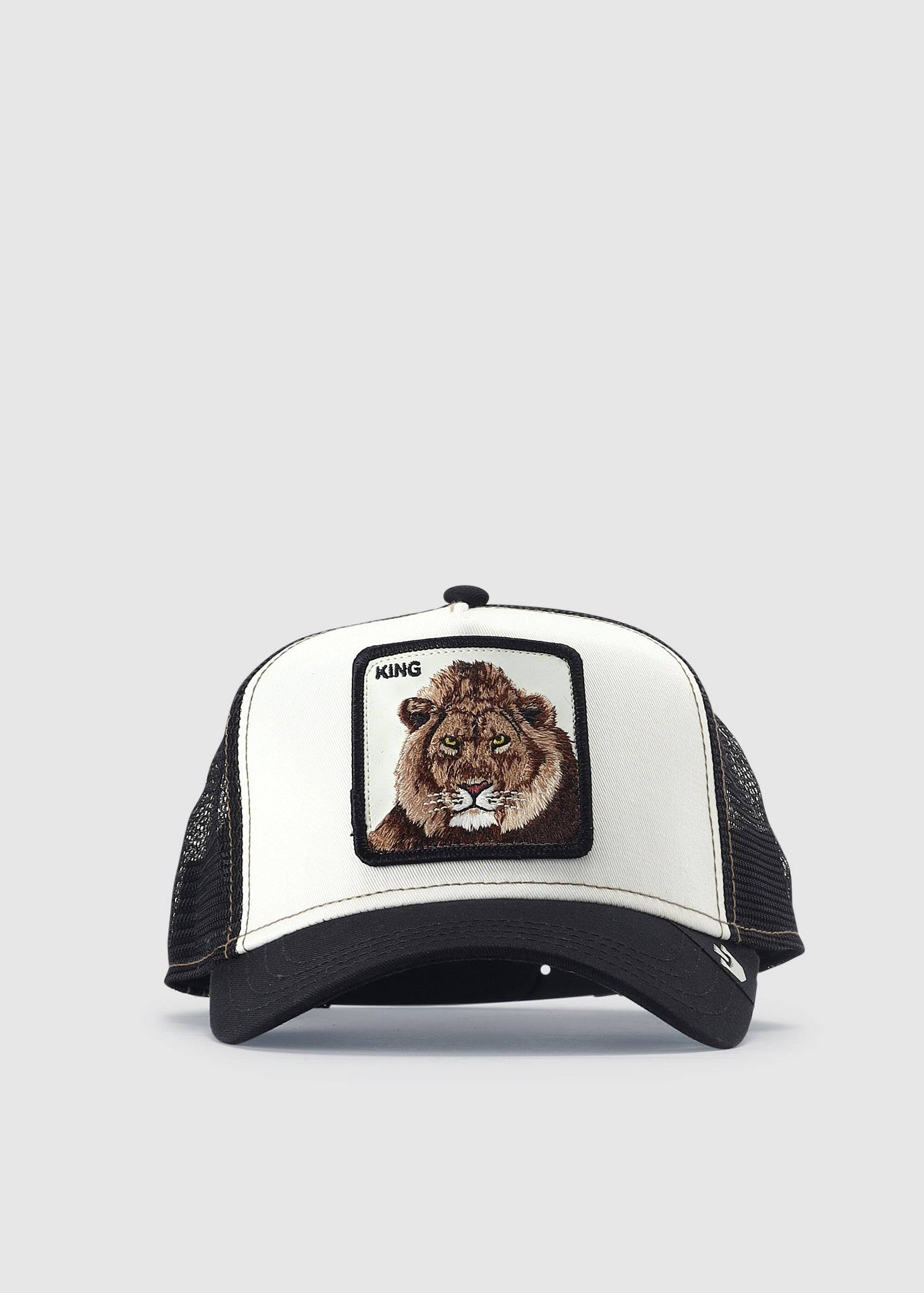 Image of Goorin Bros Mens The King Lion Cap In Black