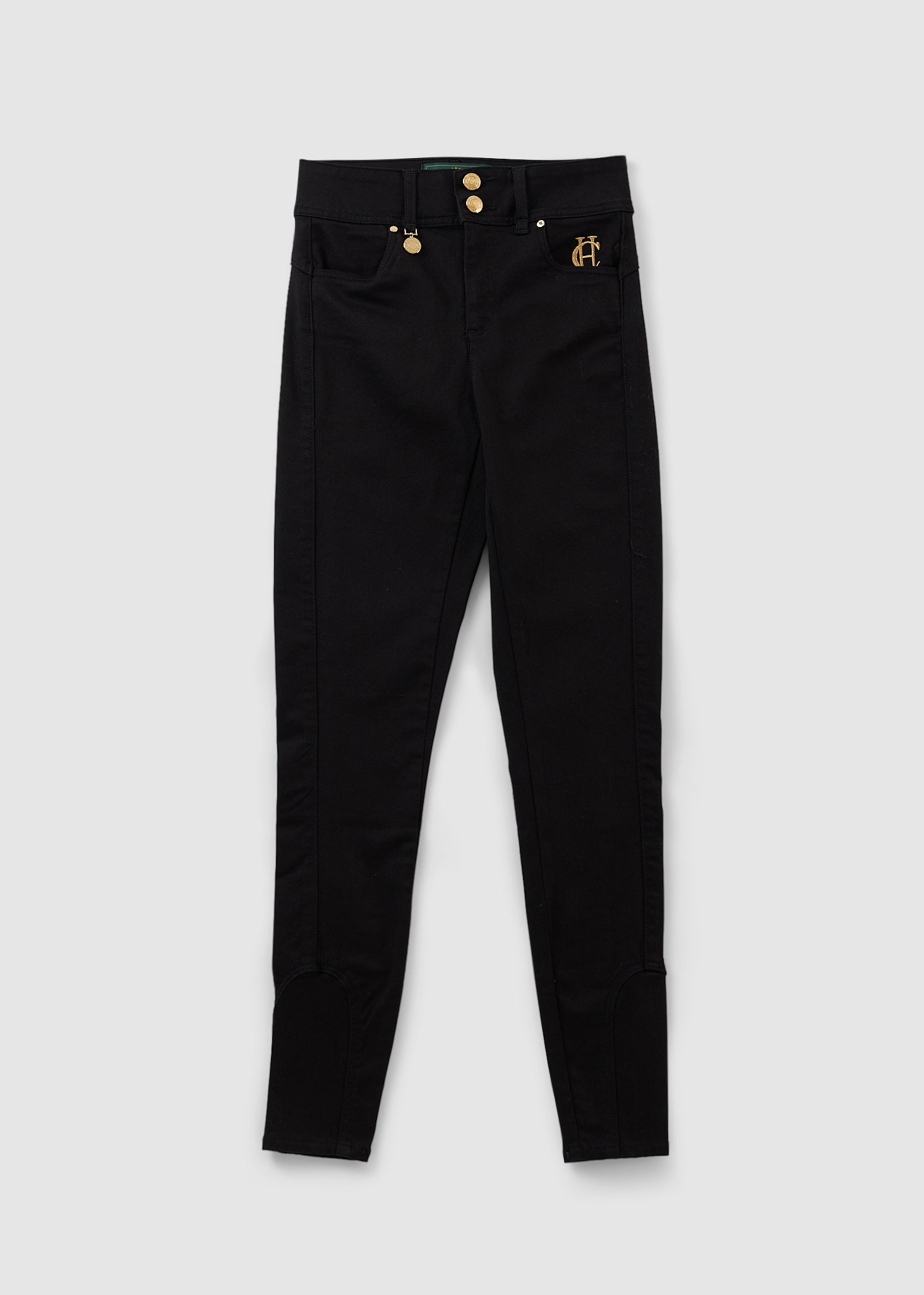 Image of Holland Cooper Womens Jodhpur Jeans In Black