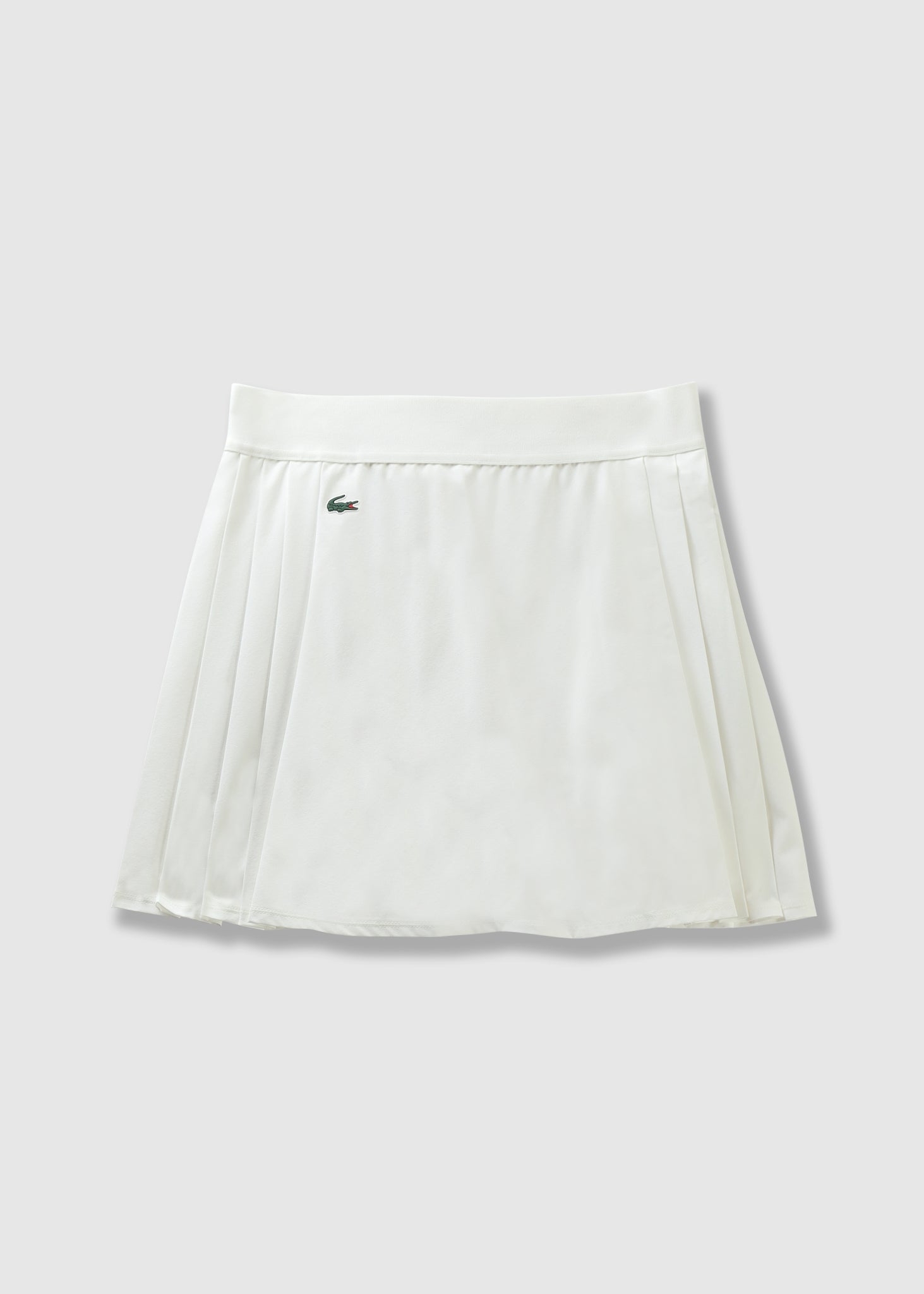 Lacoste Womens Sports Skirt With Built In Shorts In Flour - White