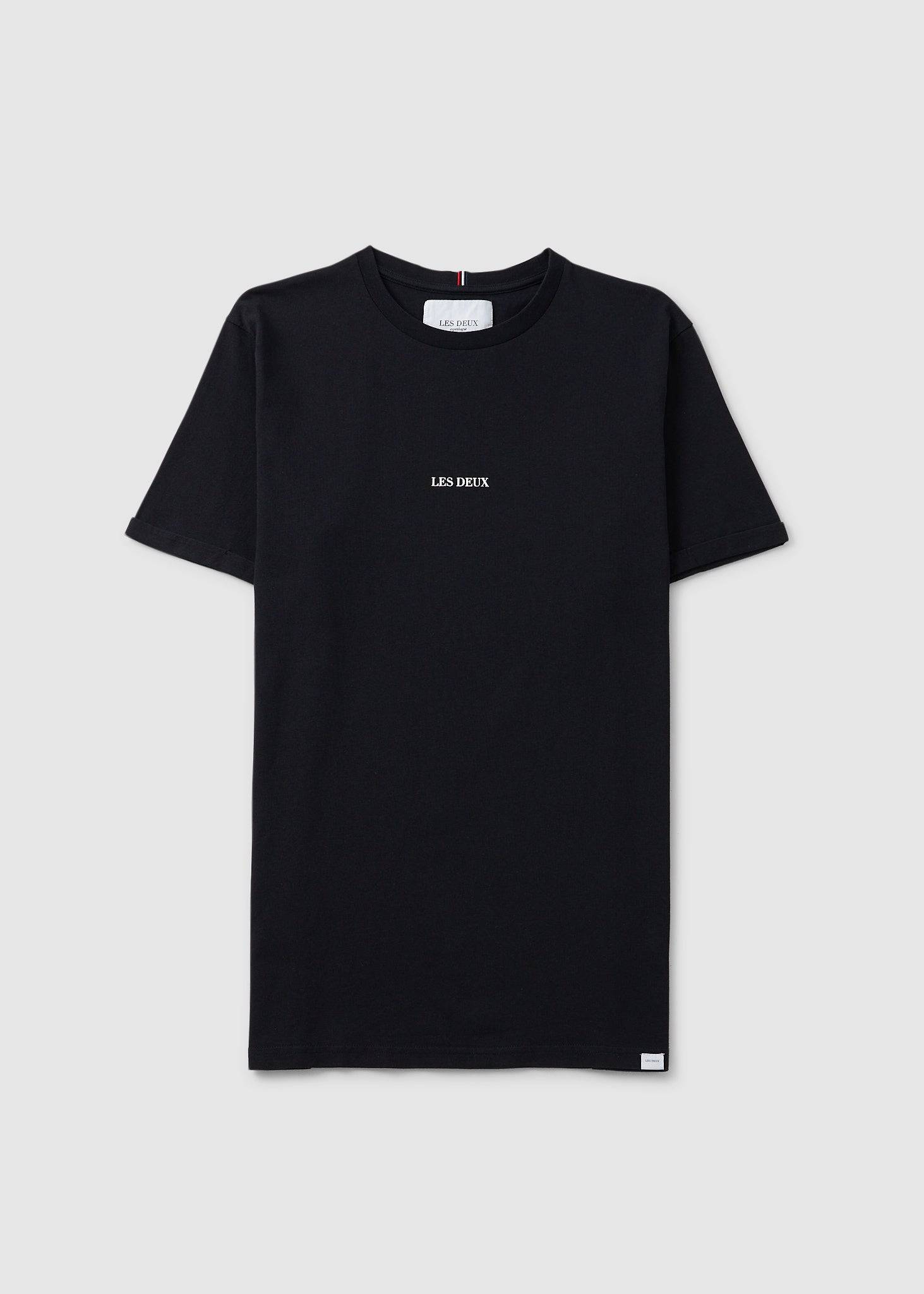 Image of Les Deux Mens Lens T-Shirt In Black White